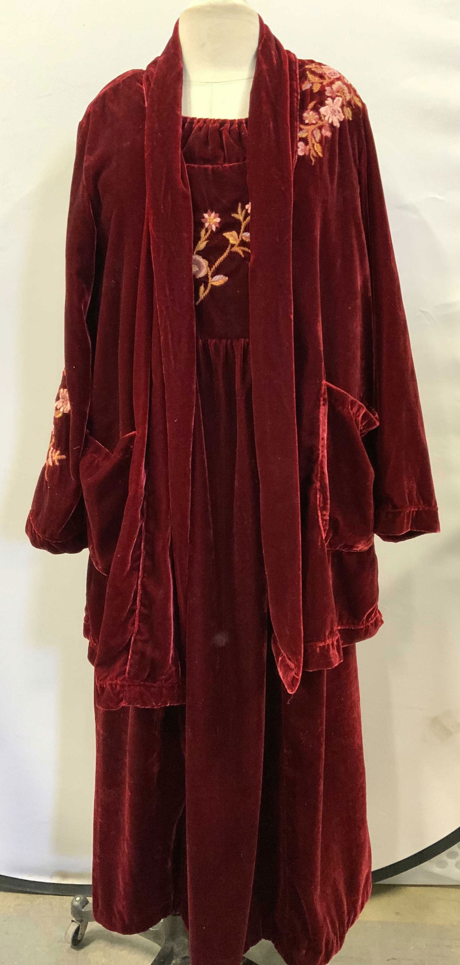 April Cornell Velour 2 Piece Dress & Jacket (1 of 13)