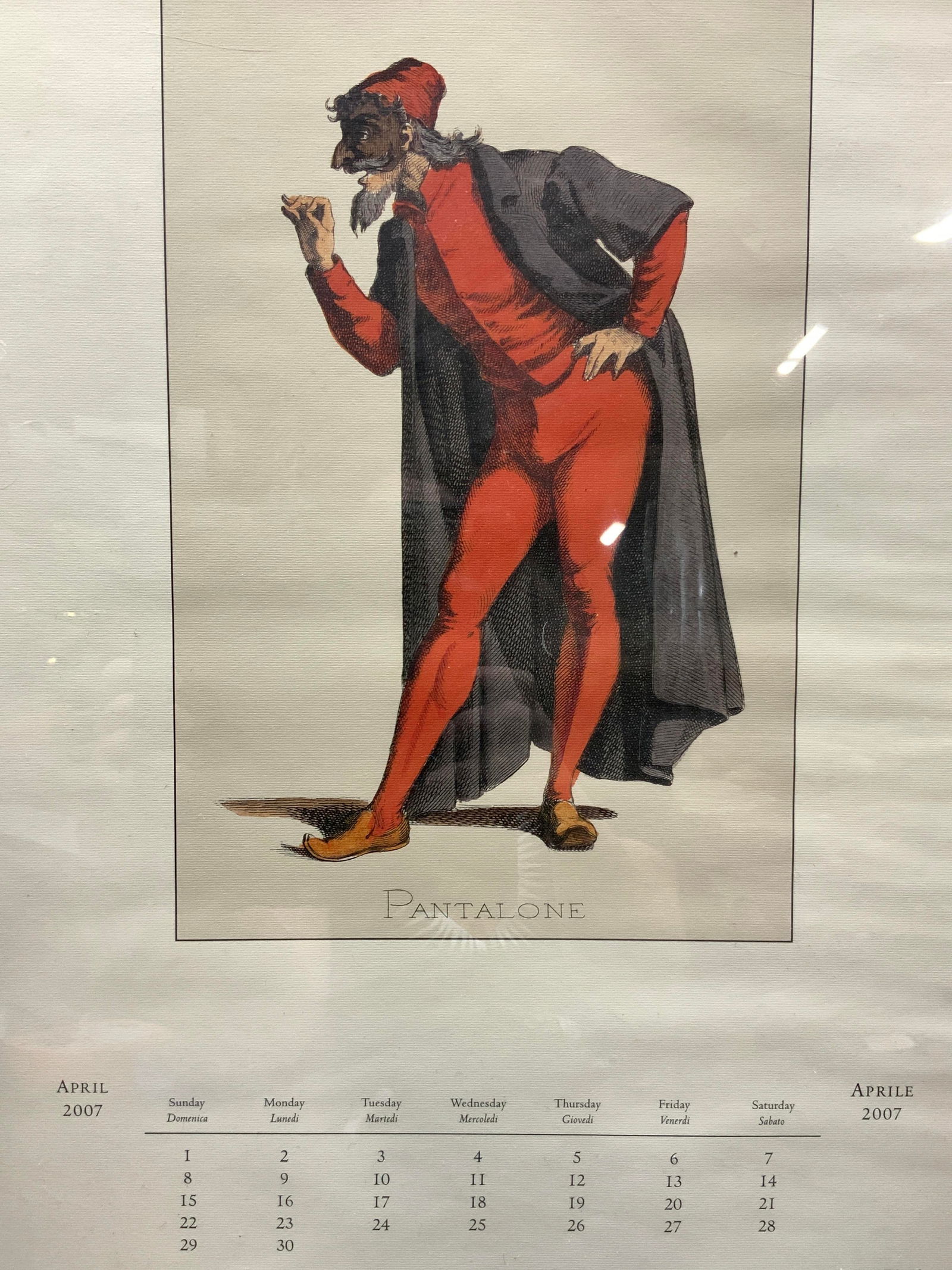 Pantalone 2007 Commedia, Illustration, Italy (1 of 9)