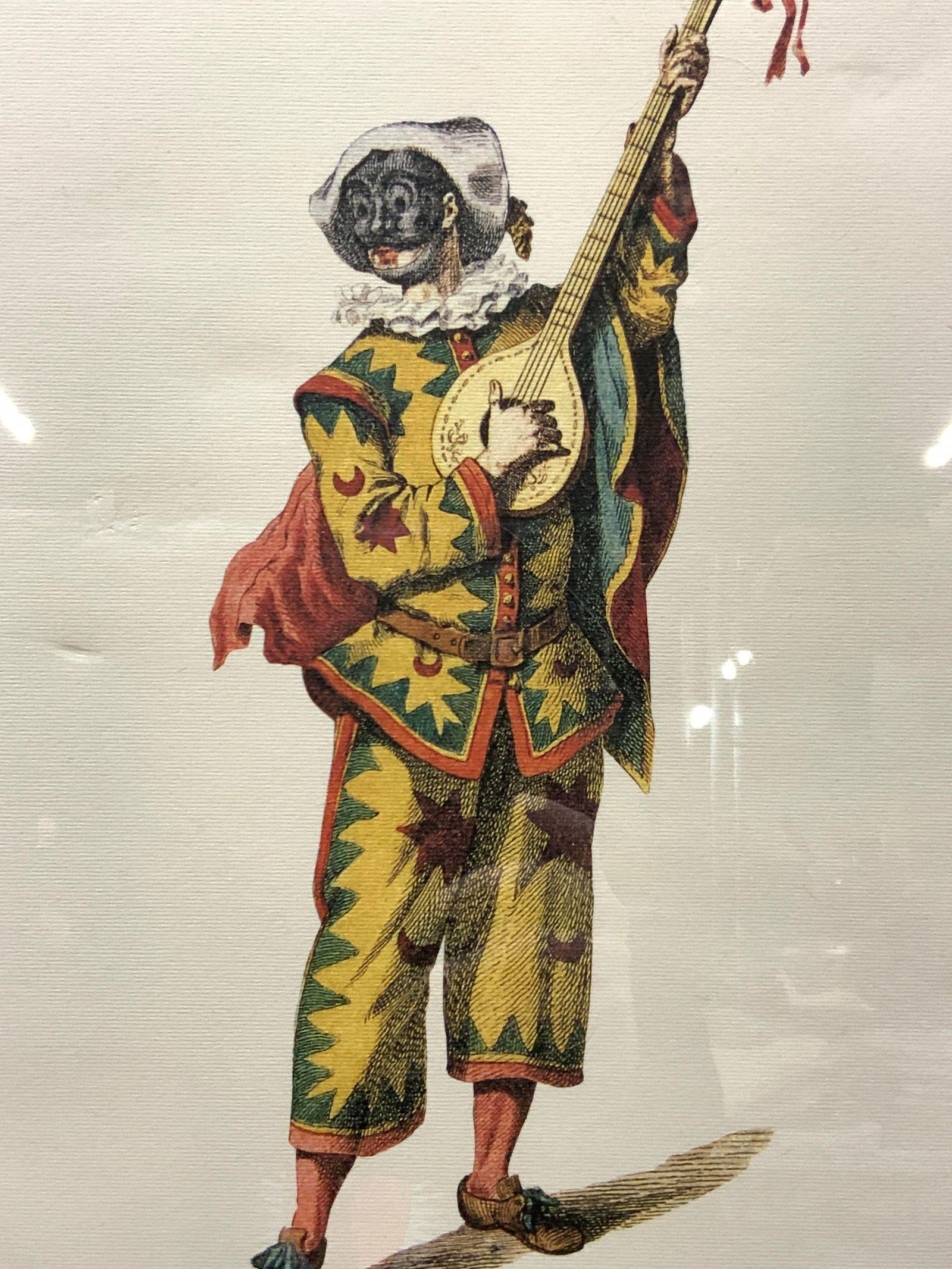 Trivellino Playing The Mandolin, Italy 2007 Litho (1 of 9)