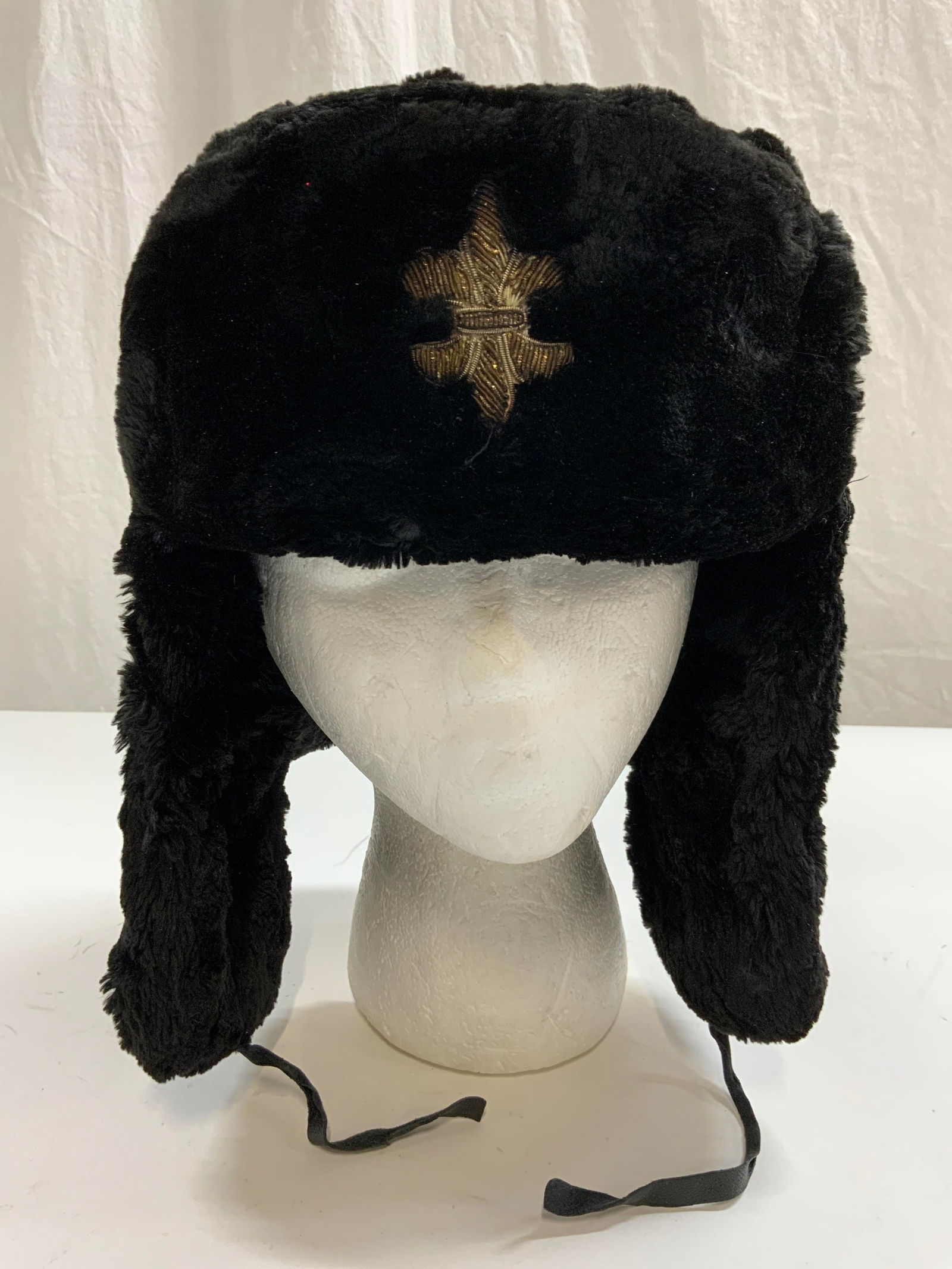 Ushanka Russian Fur Style Hat (1 of 8)