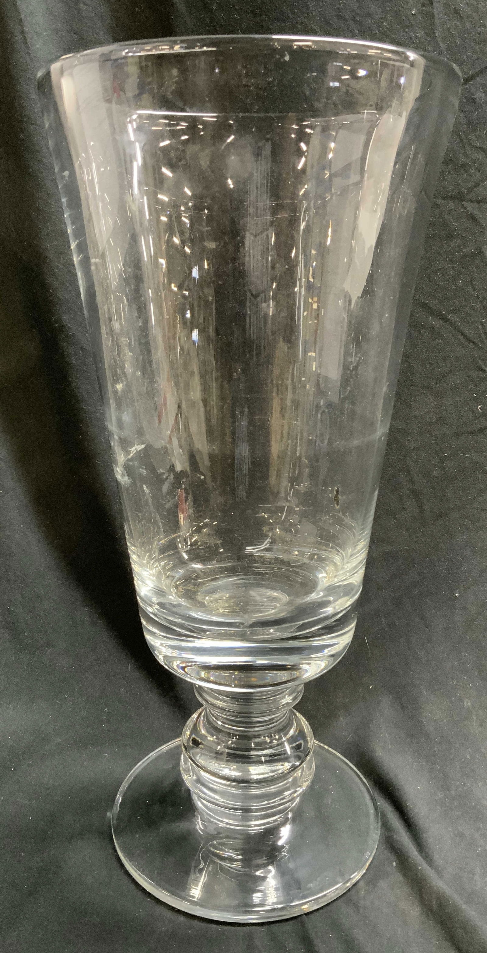 Pedestaled Glass Vessel 15 Inches (1 of 6)