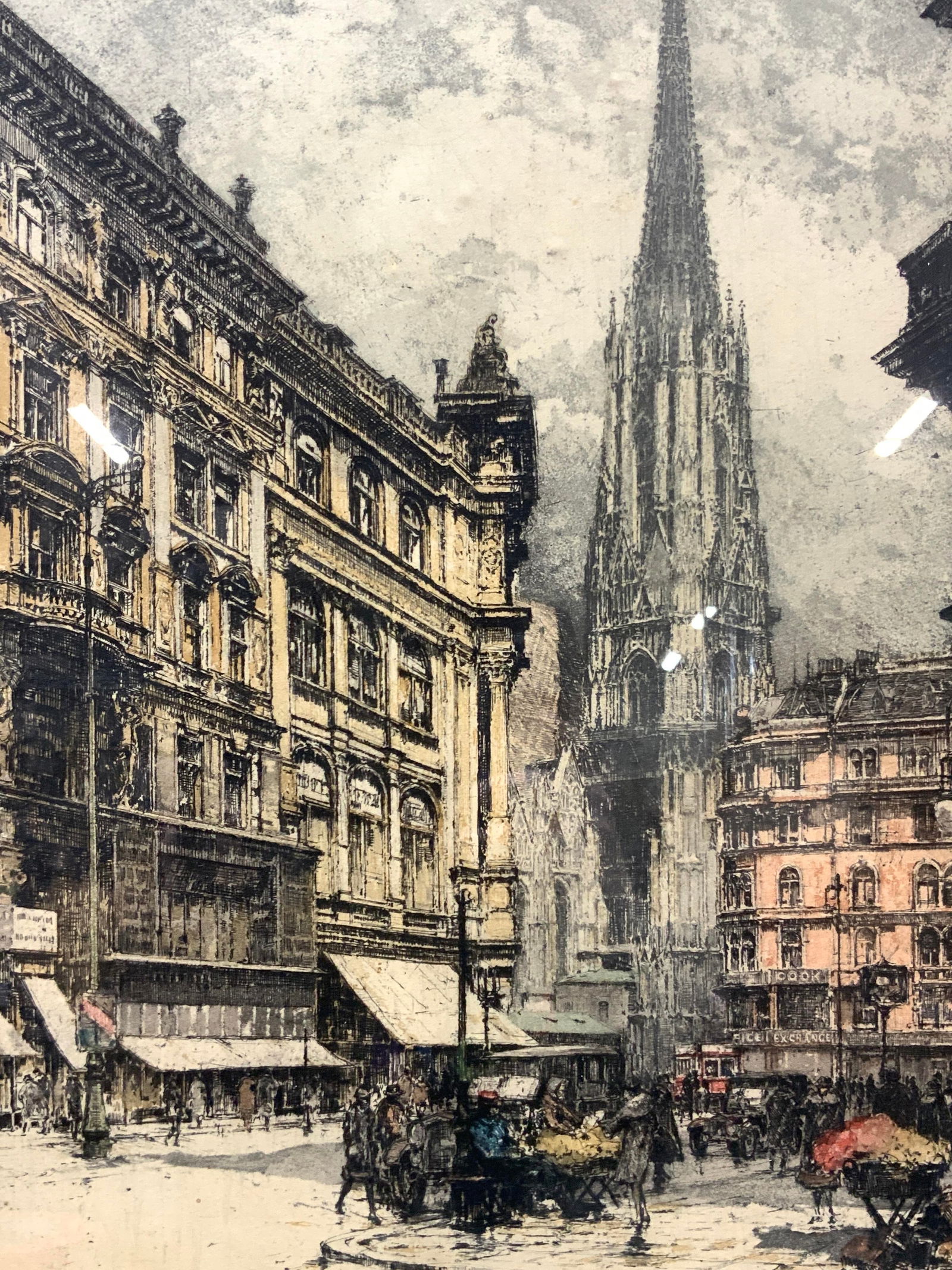 Luigi Kasimir Sgd St Stephens Tower Aquatint (1 of 11)