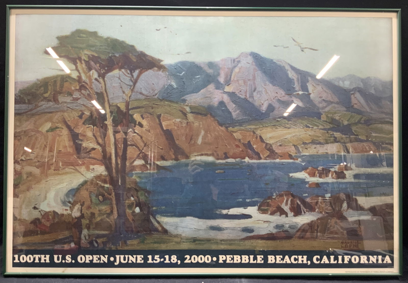 2000 U.S Open Advert Lithograph (1 of 9)