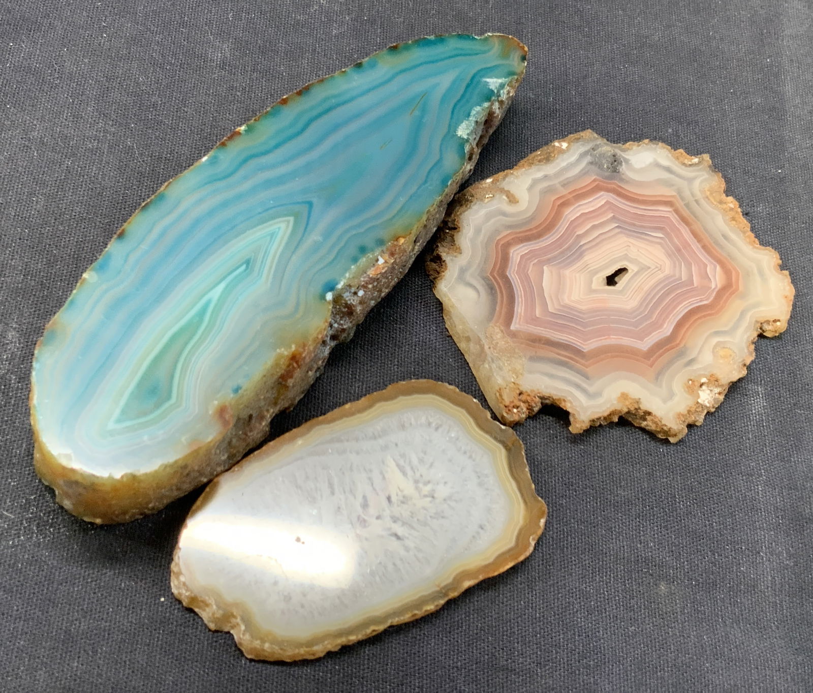 Lot 3 Cut Agate Slices (1 of 9)