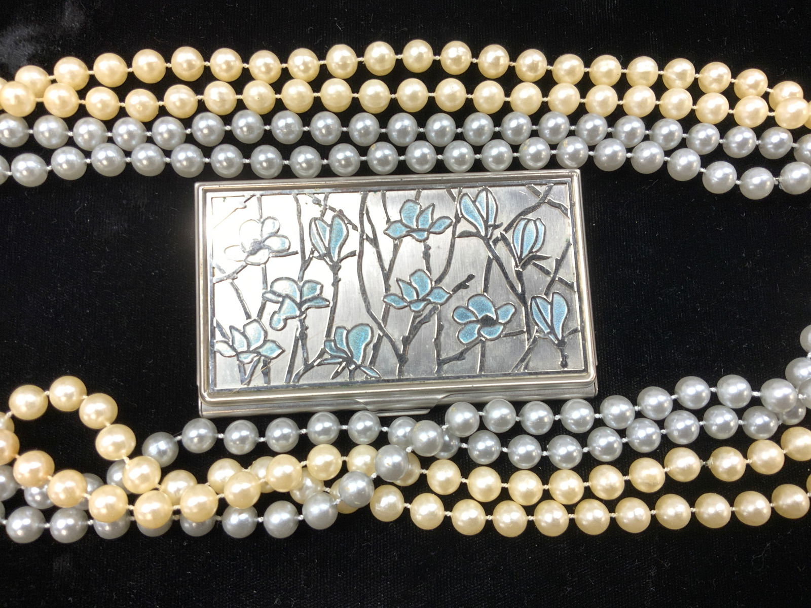 Lot 3 Beaded Necklaces, Business Card Case (1 of 6)