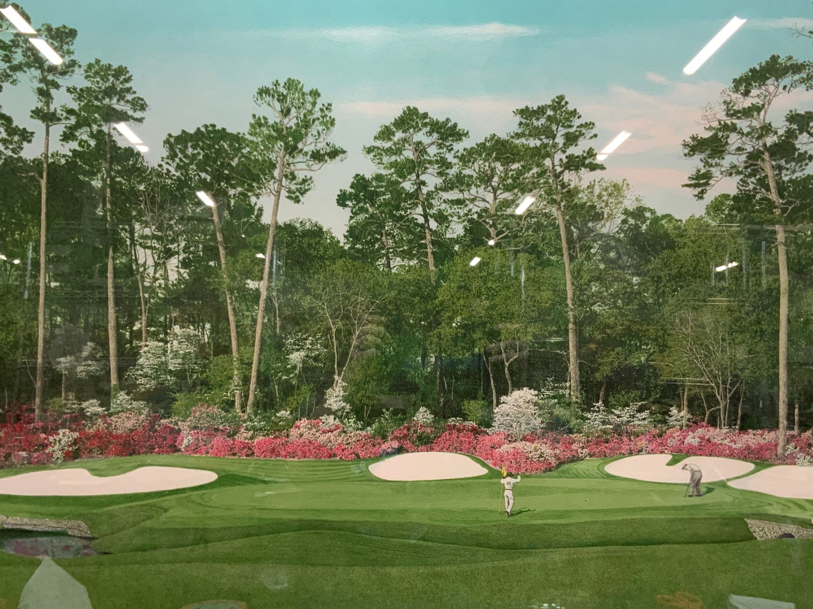 Arnold Palmer Sgd The 13th Hole Rundell Sgd Print (1 of 14)
