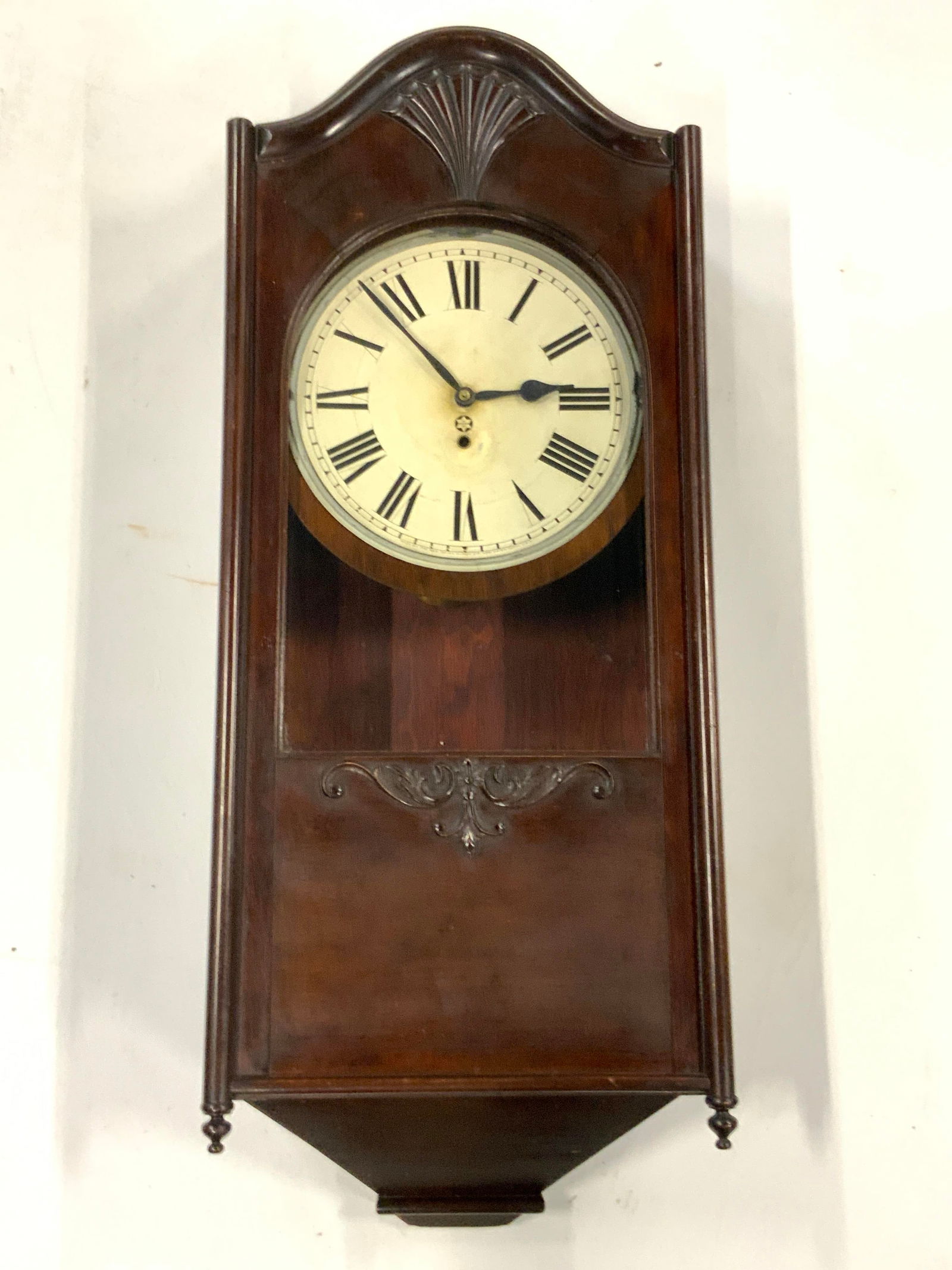 NEW HAVEN CLOCK CO. Antique XL Wall Clock, USA (1 of 16)