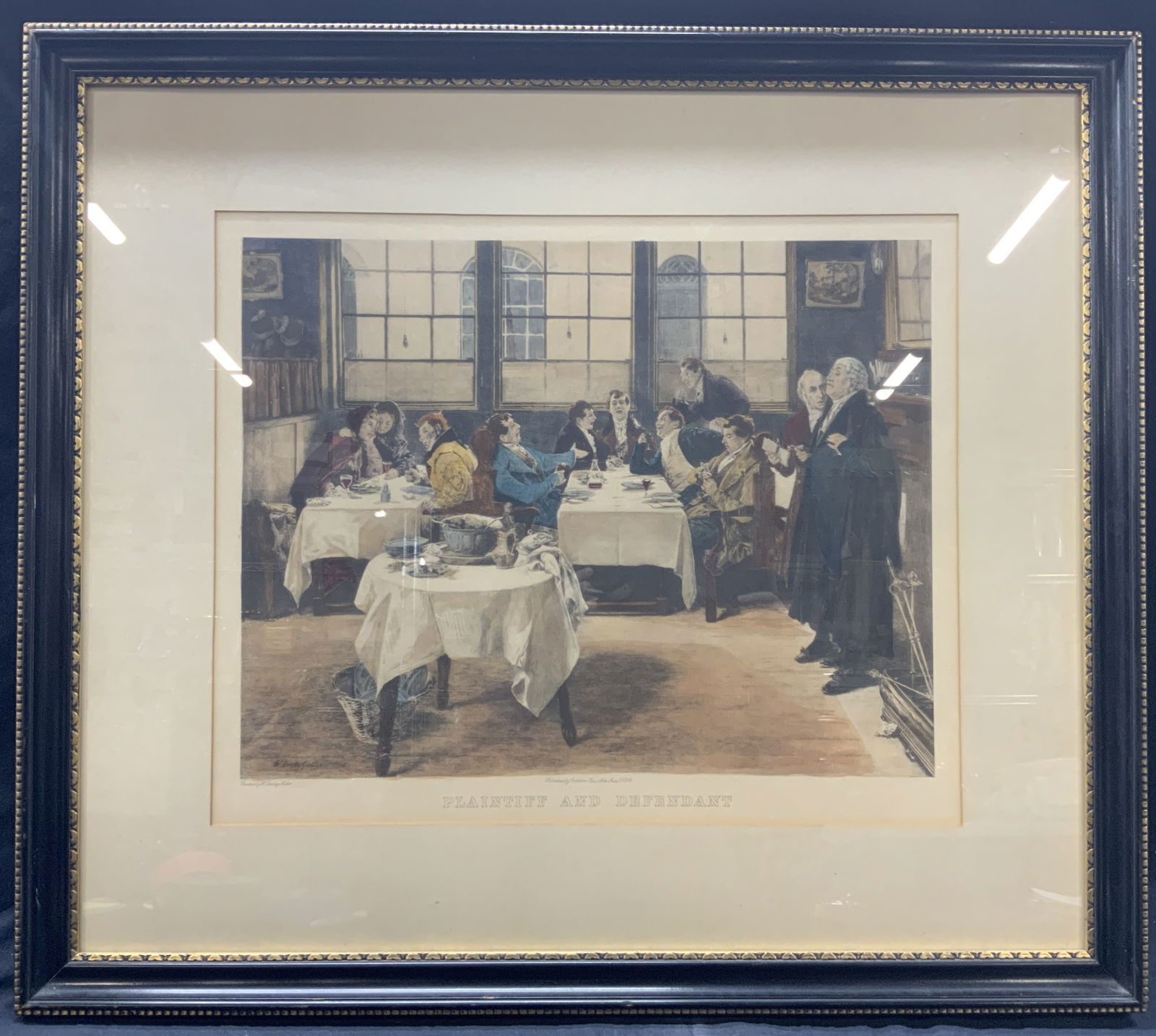 W.Dendy Sadler Plaintiff & Defendant Giclee Print (1 of 11)