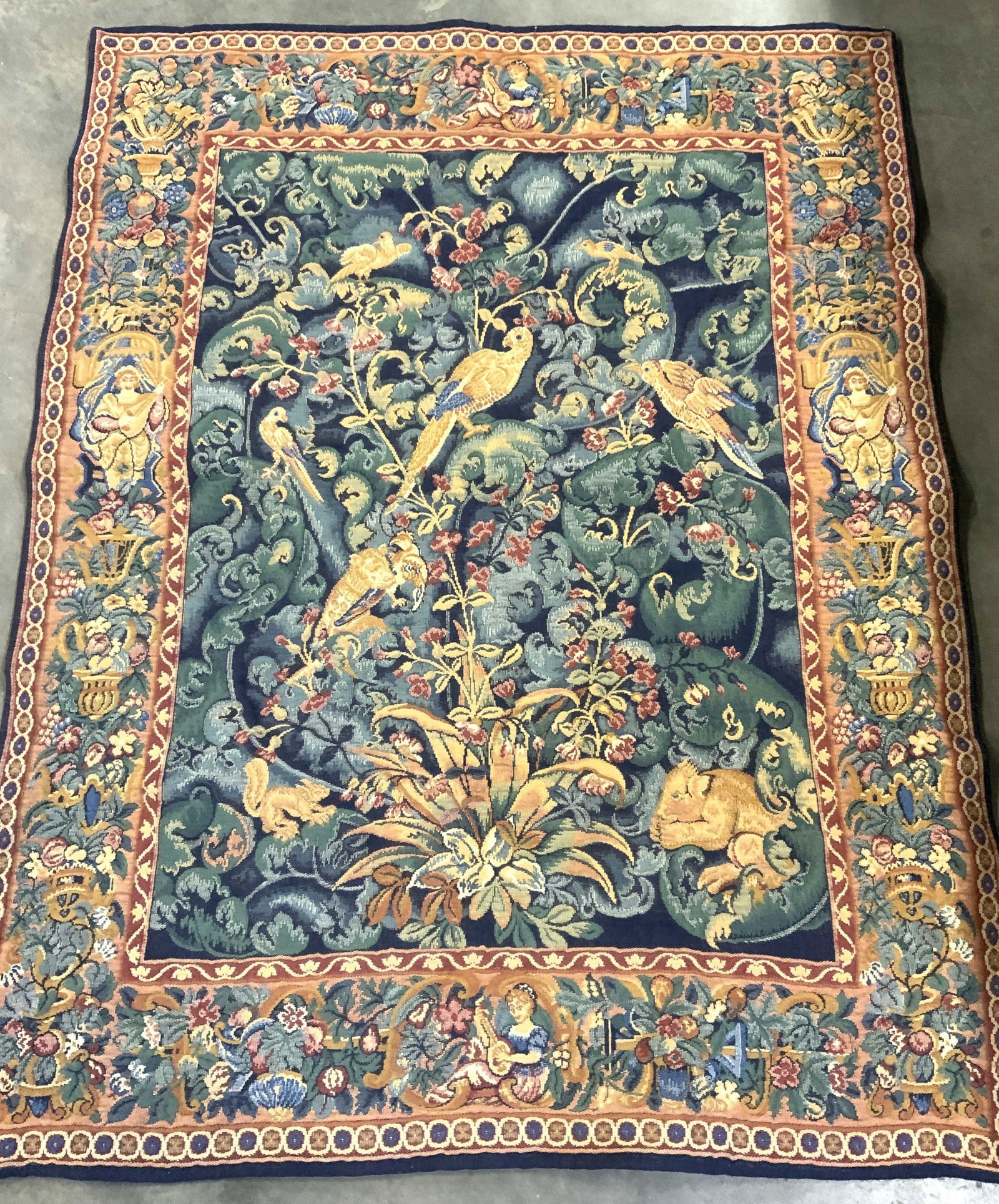 Tapisseries Du Lion Lions Tapestry