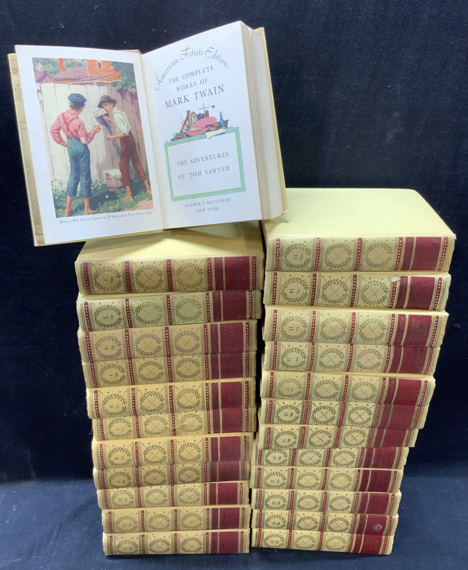 Volumes 1-24,  Mark Twain Illustr. Books 1915-22 (1 of 13)