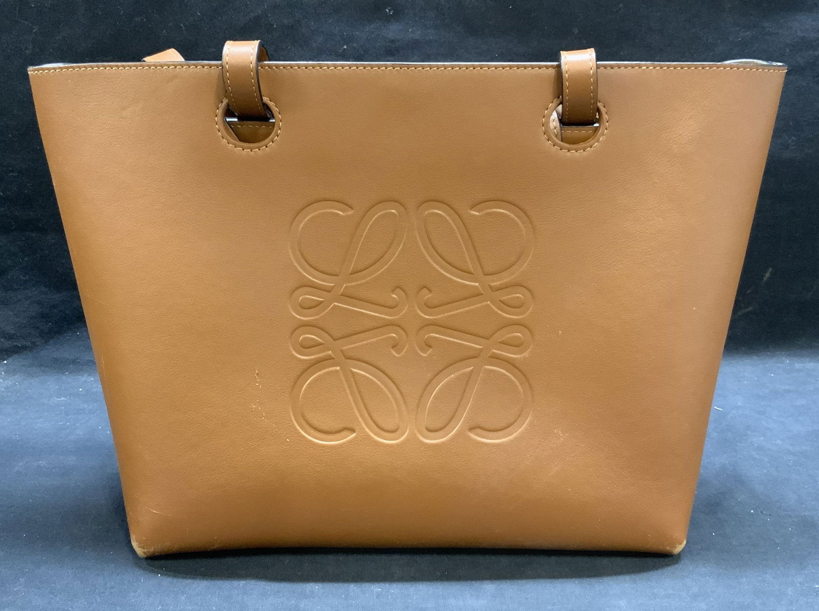 Loewe Tan Leather Monogram Handbag, Spain (1 of 12)