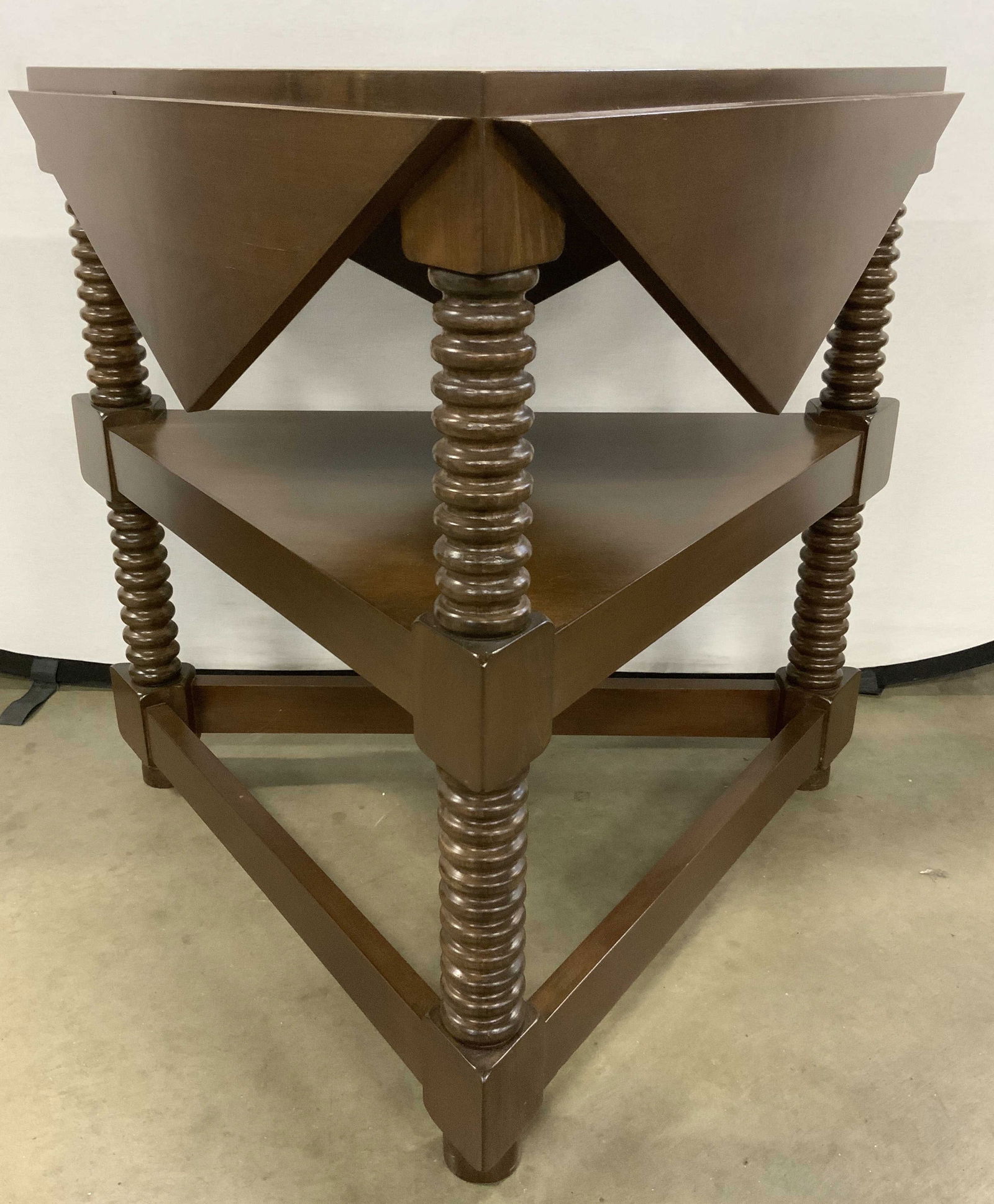 DIAMOND & BARATTA Jacobean Style Trefoil Table (1 of 9)