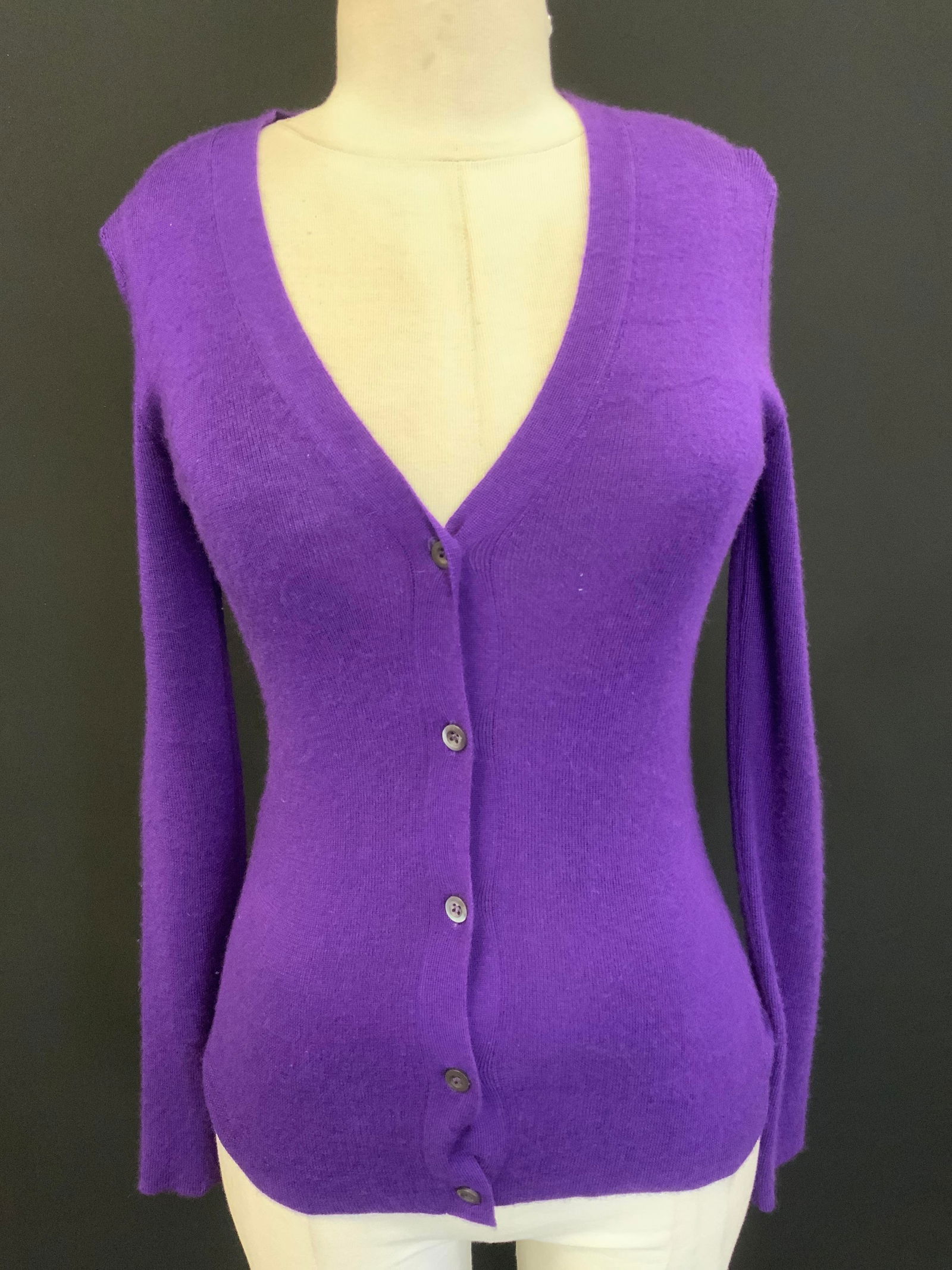 PRADA Vtg Cashmere & Silk Cardigan, Italy (1 of 7)