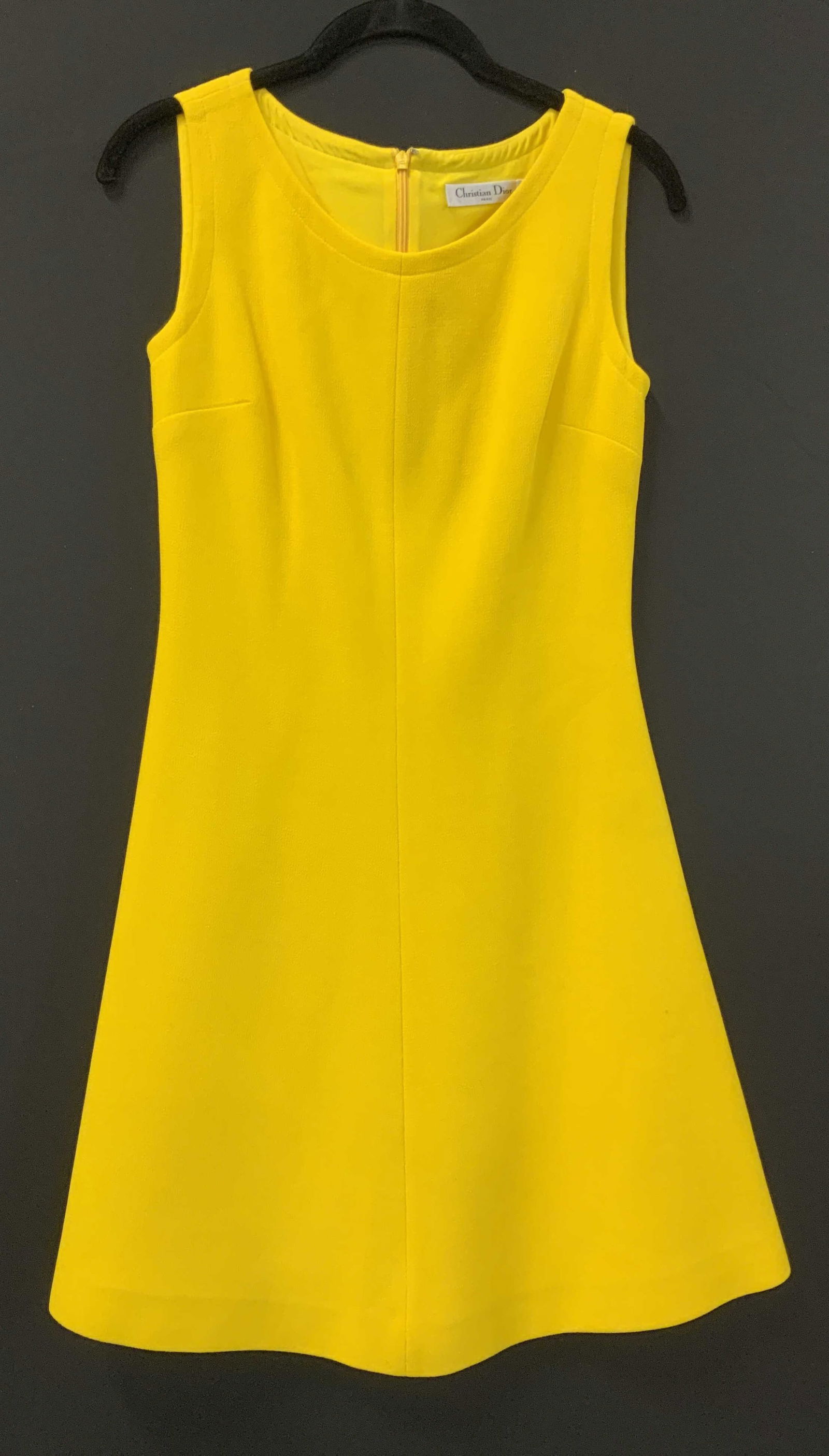 Christian DIOR Classic Flared Wool Dress ITALY (1 of 7)