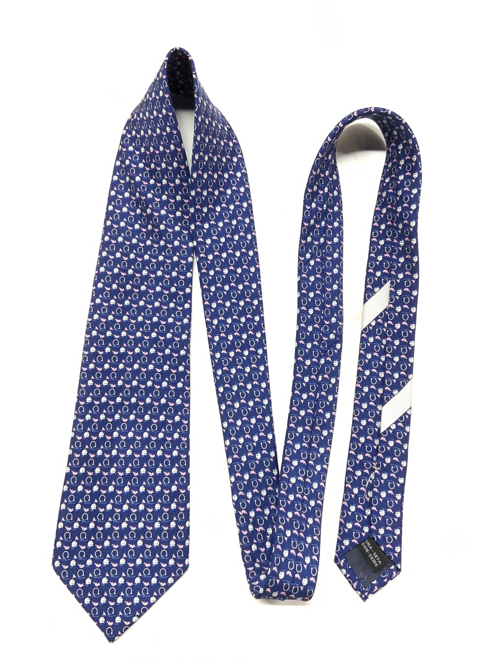 Salvatore FERRAGAMO Silk Bird Tie, Italy (1 of 6)