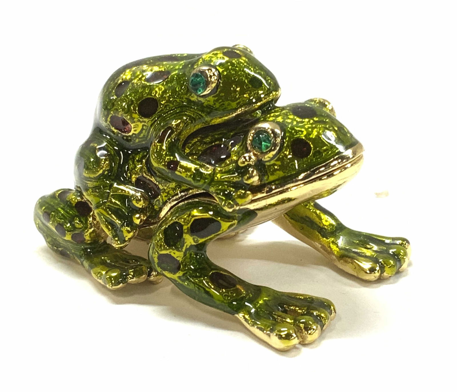 Rosalind Wheeler Swarovski Enamel Frog Pill Box (1 of 7)