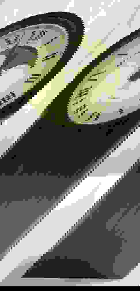 Ziro Moonphase Wood Mantel Clock Black Auction