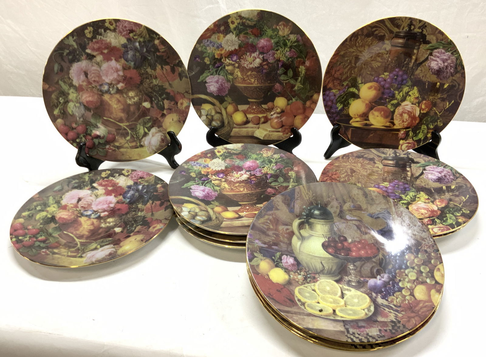 Set 12 LC Czech Republic Porcelain Wall Plates (1 of 9)