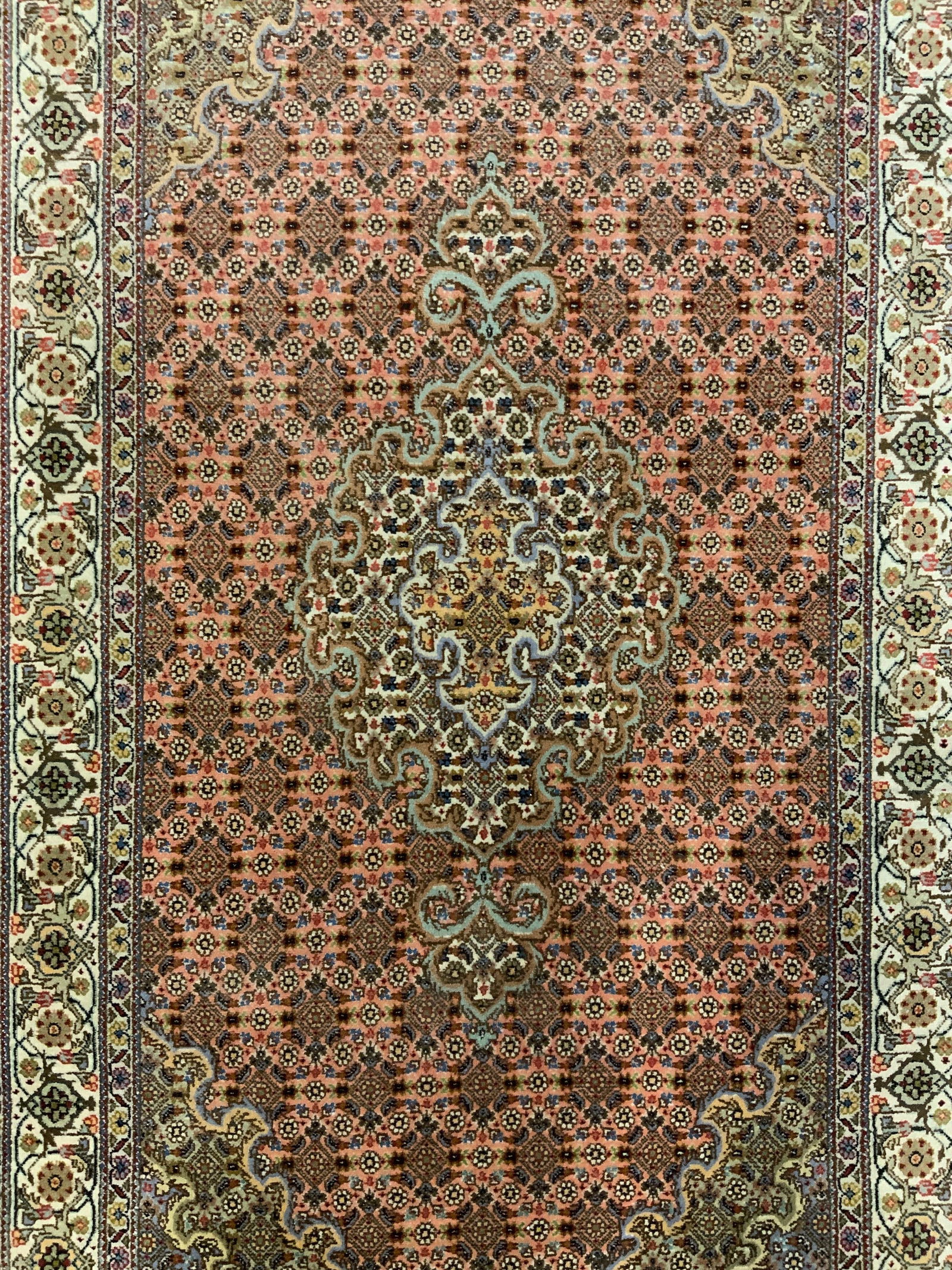 Vintage Handmade Fringed Oriental Runner (1 of 9)