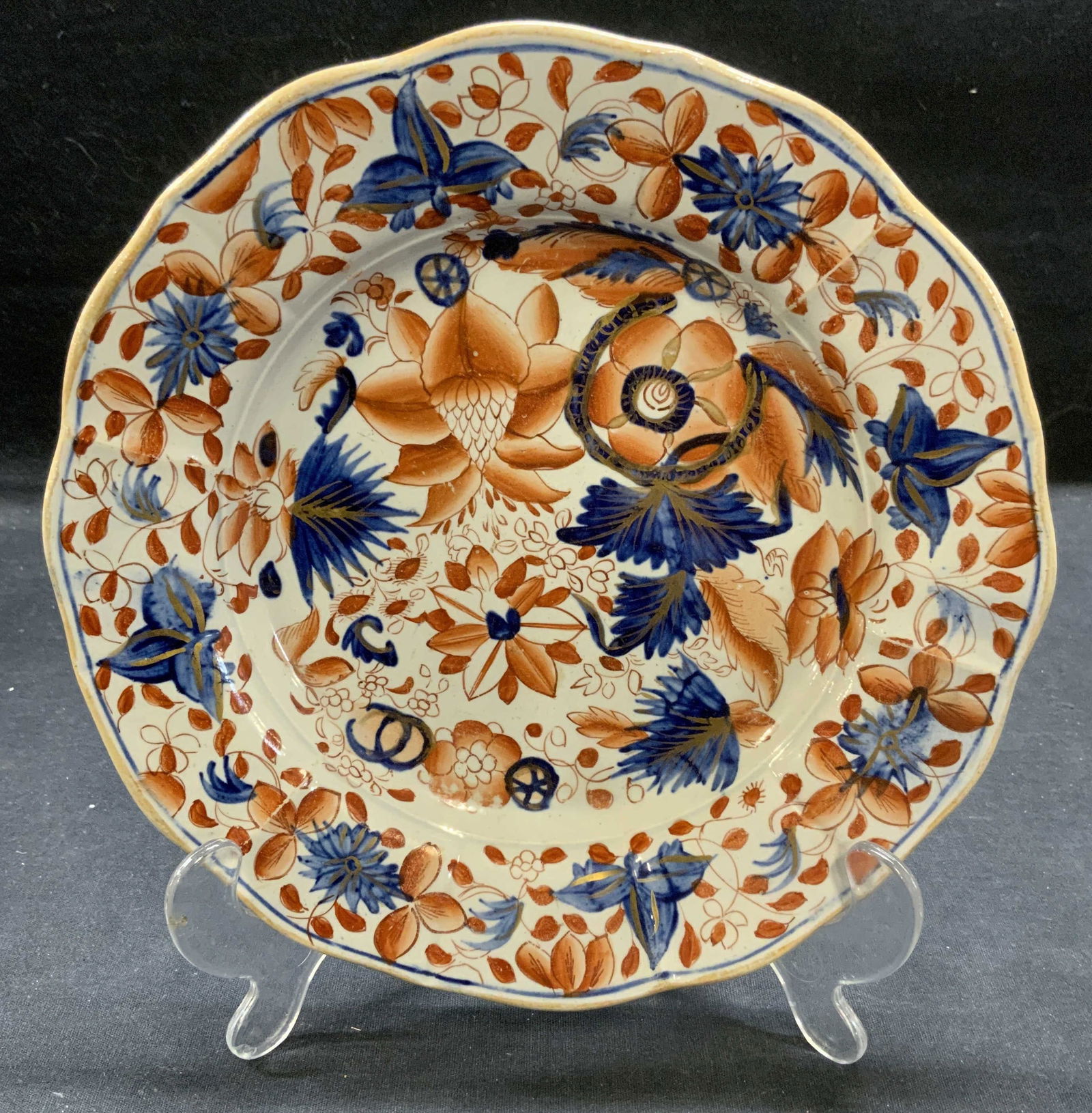 Antique Masons Ironstone China Imari Plate (1 of 7)