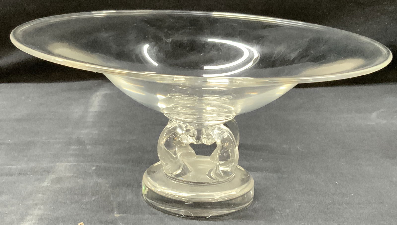 Steuben Sgd Footed Crystal Bowl (1 of 7)