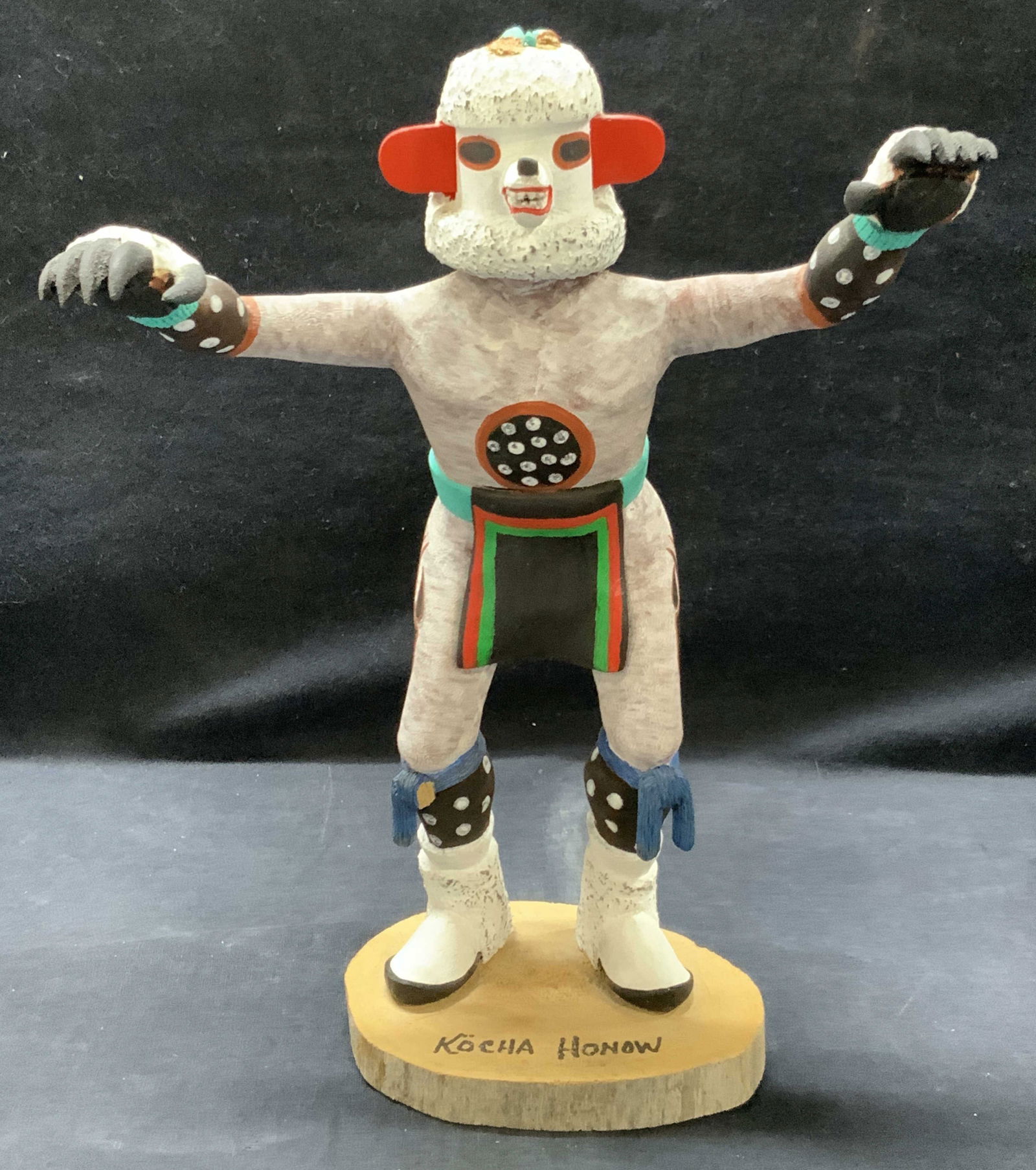 Artisan Crafted & Sgd Native American Kachina Doll (1 of 10)