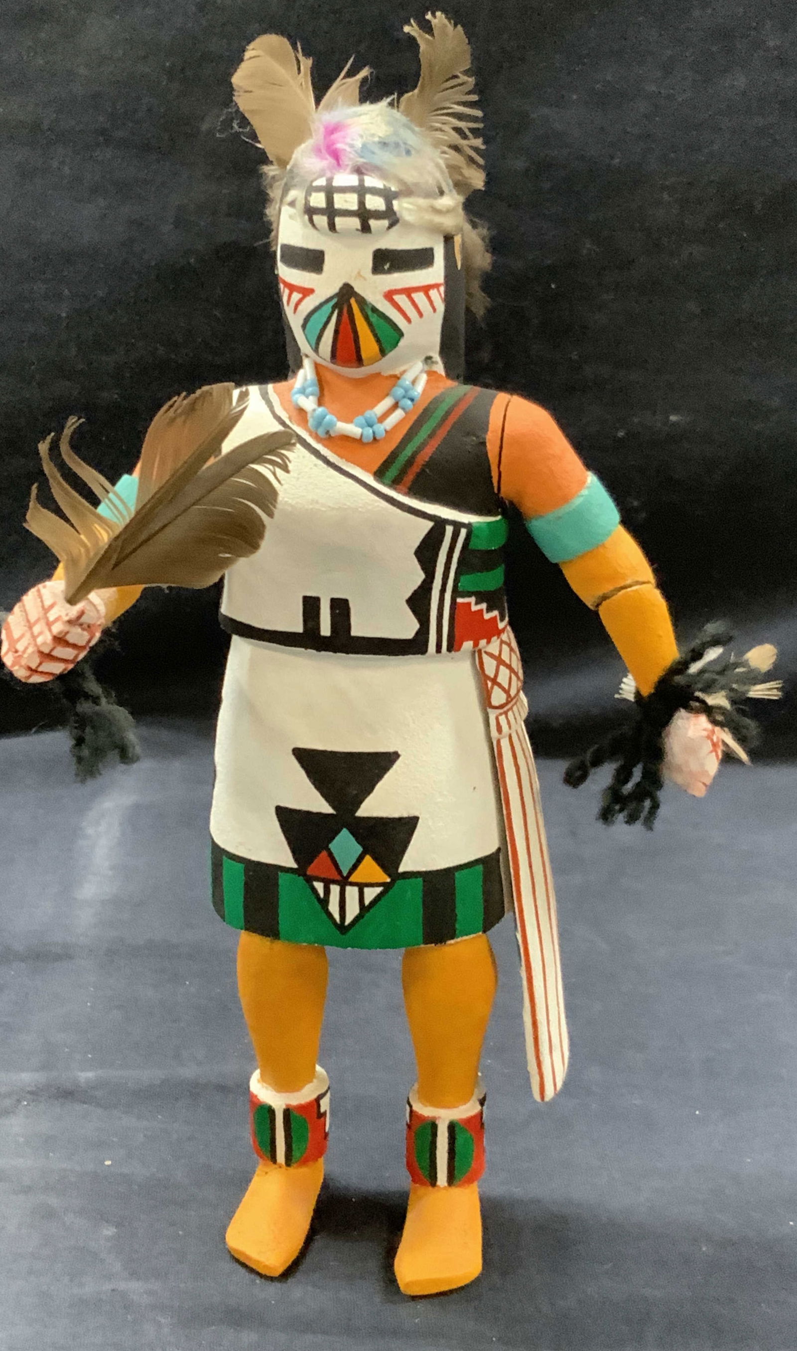 Sgd Artisan Crafted Native American Kachina Doll (1 of 8)