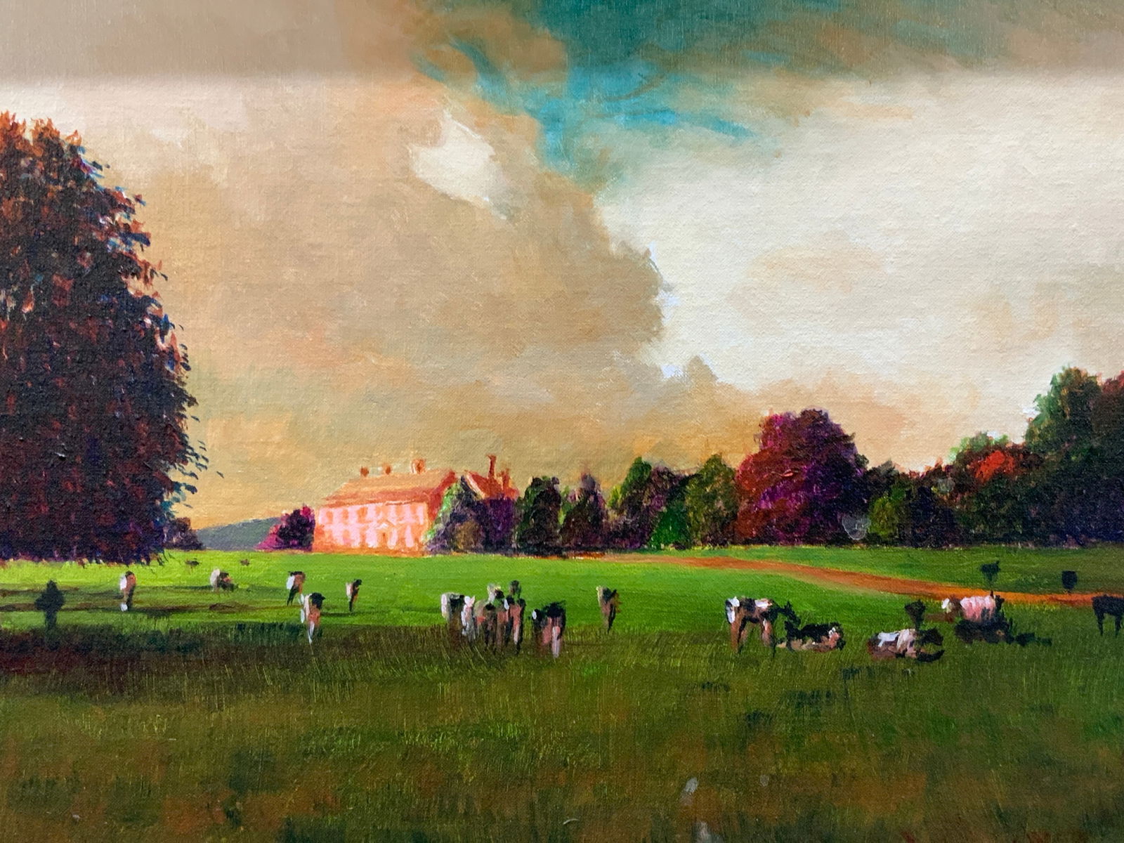 Caroline Walker Sgd Landscape Oil On Linen (1 of 10)
