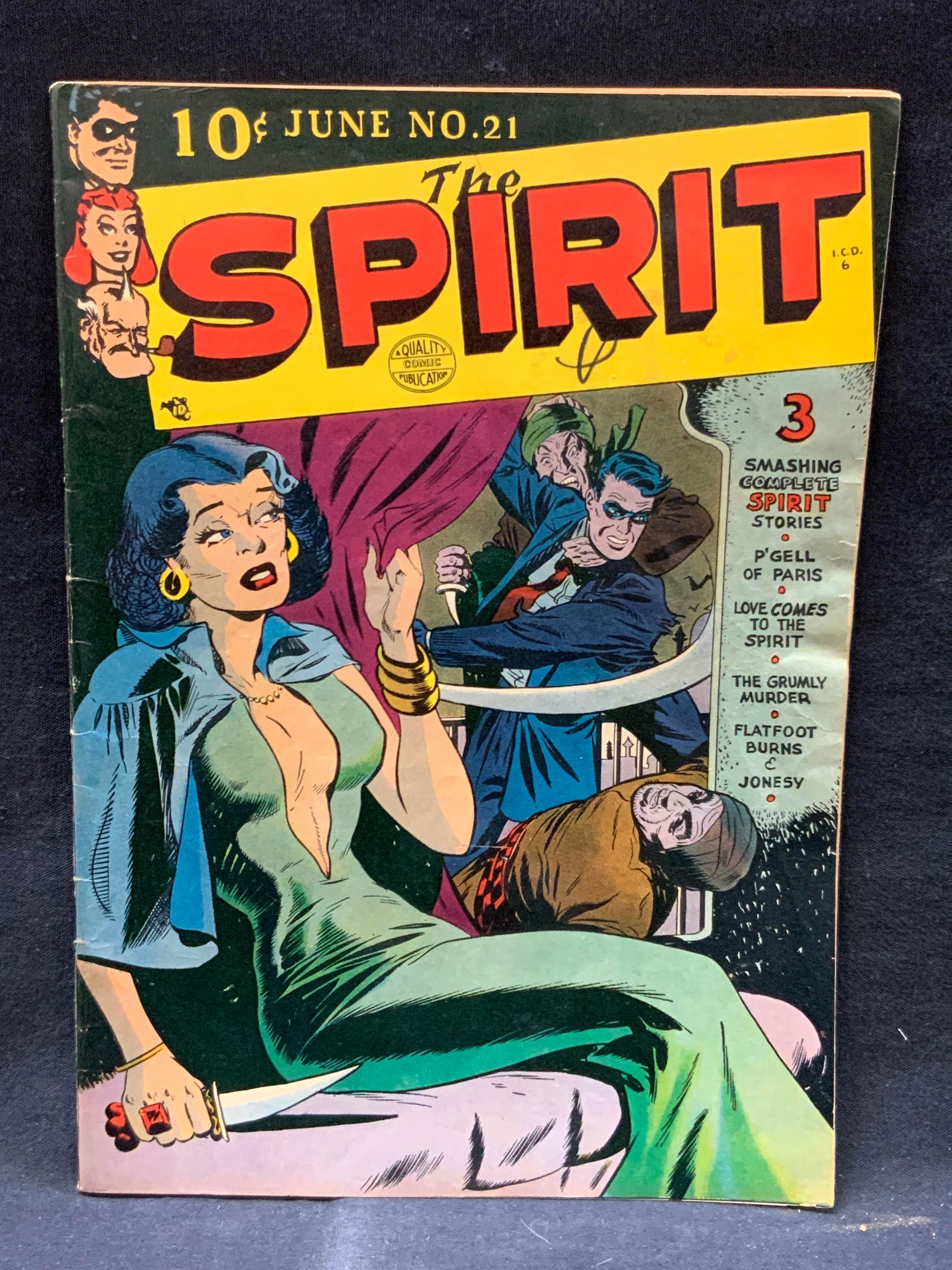 1950 The Spirit Comic Book USA (1 of 11)