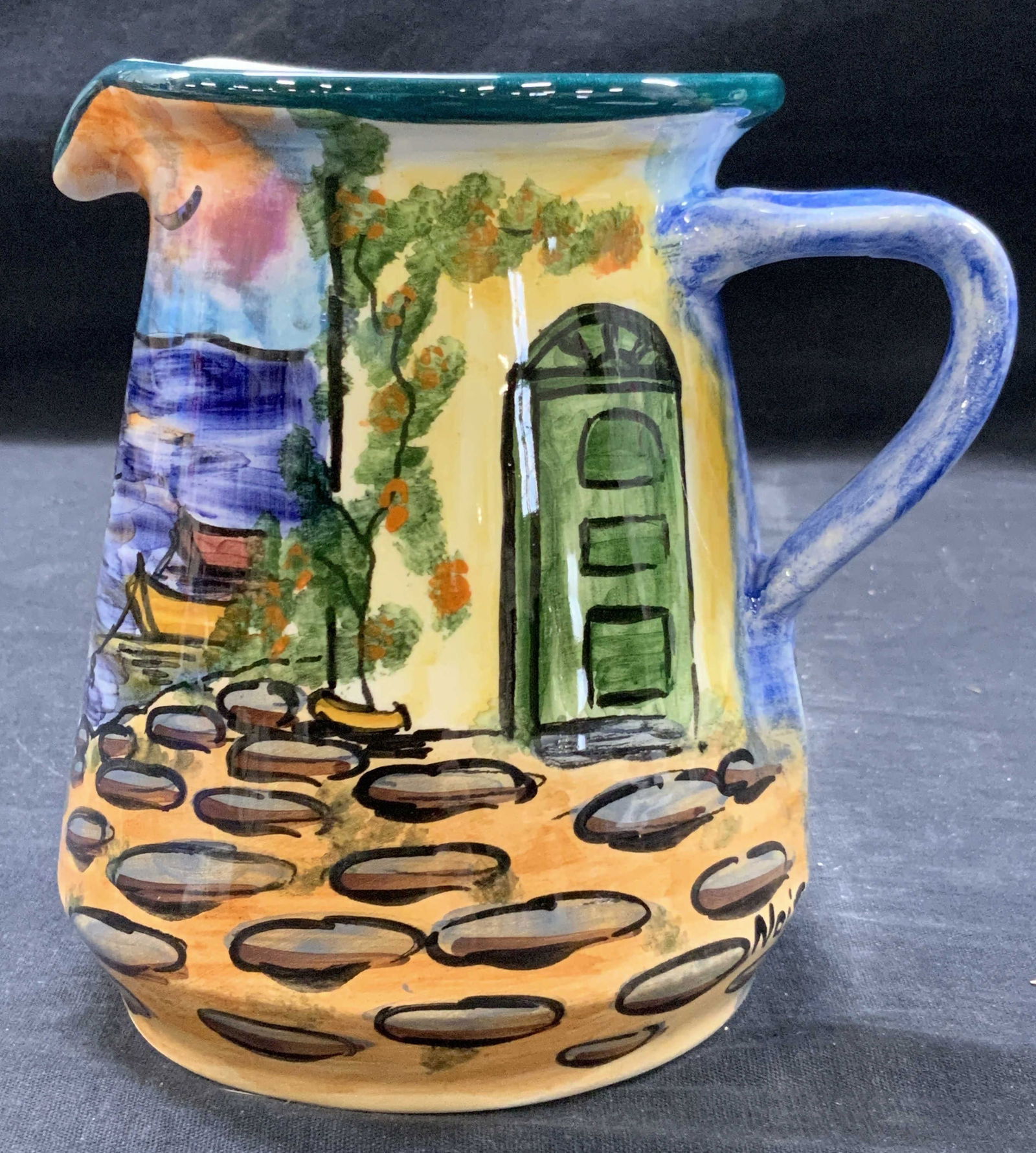 Artisan Sgd Hand Crafted Ceramic Pitcher (1 of 6)