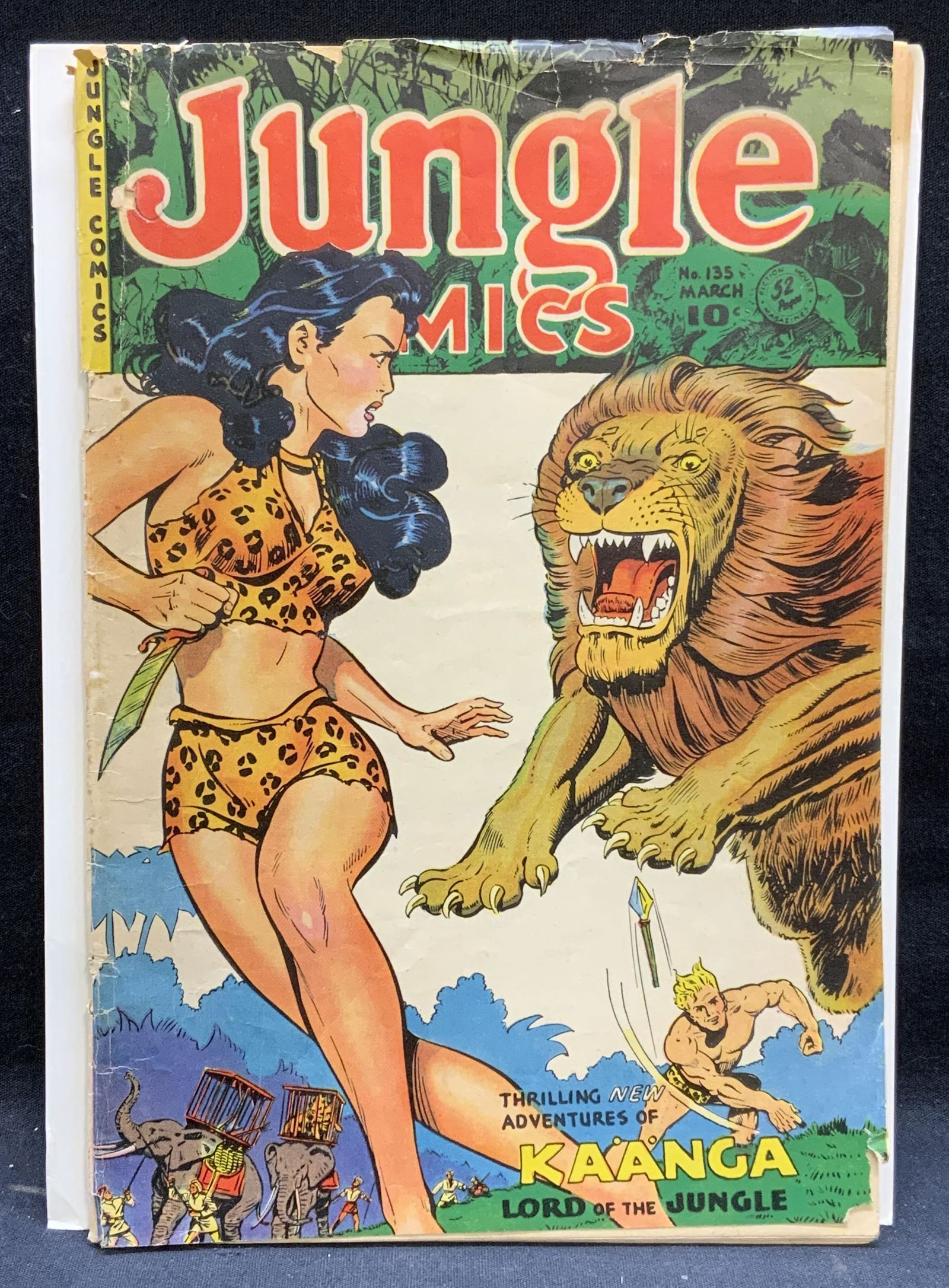 Jungle Comics Kaanga #135 1951 Comic Book (1 of 6)