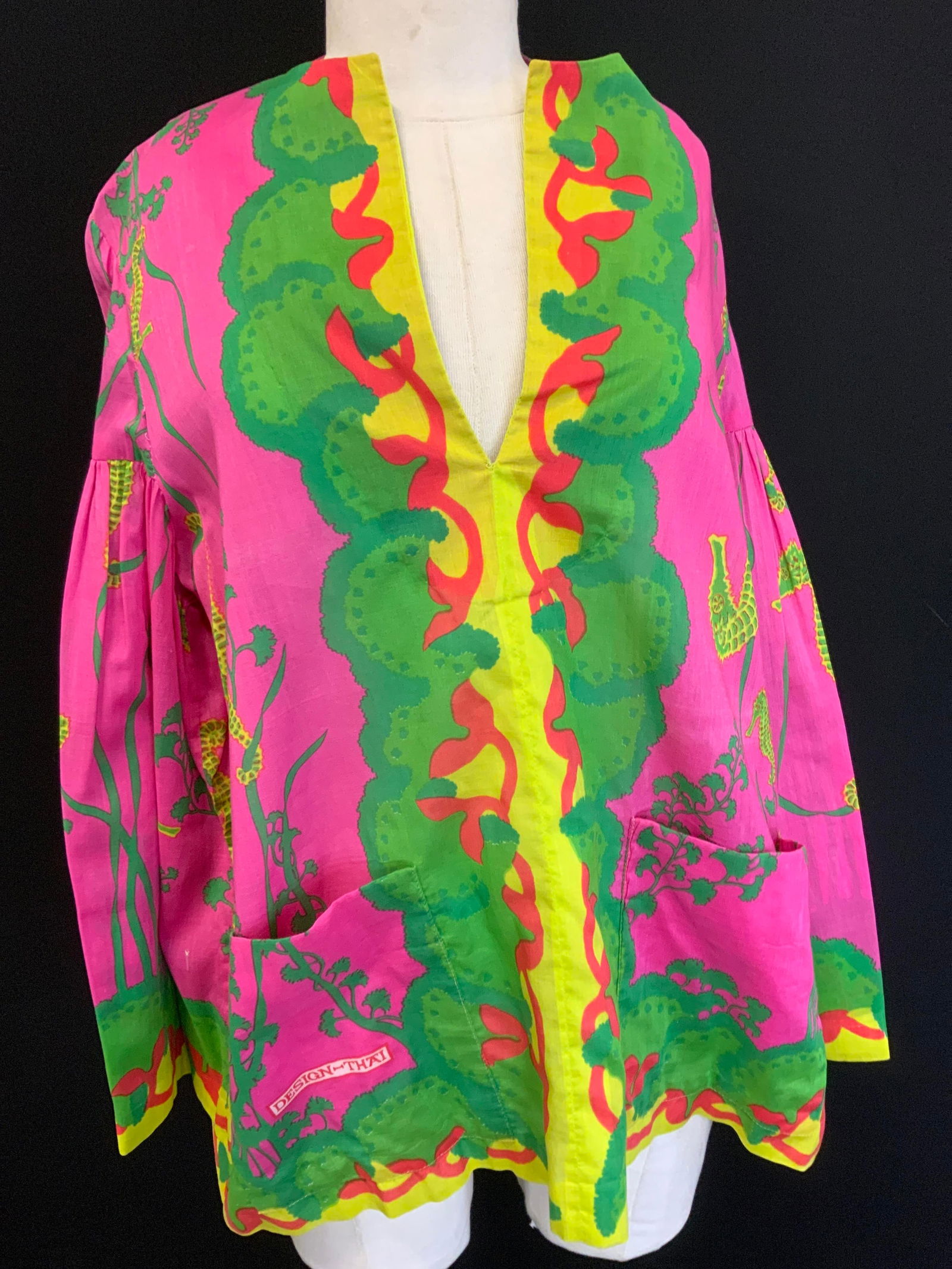 Star of Siam Hand Tailored Cotton Blouse, Thailand (1 of 10)