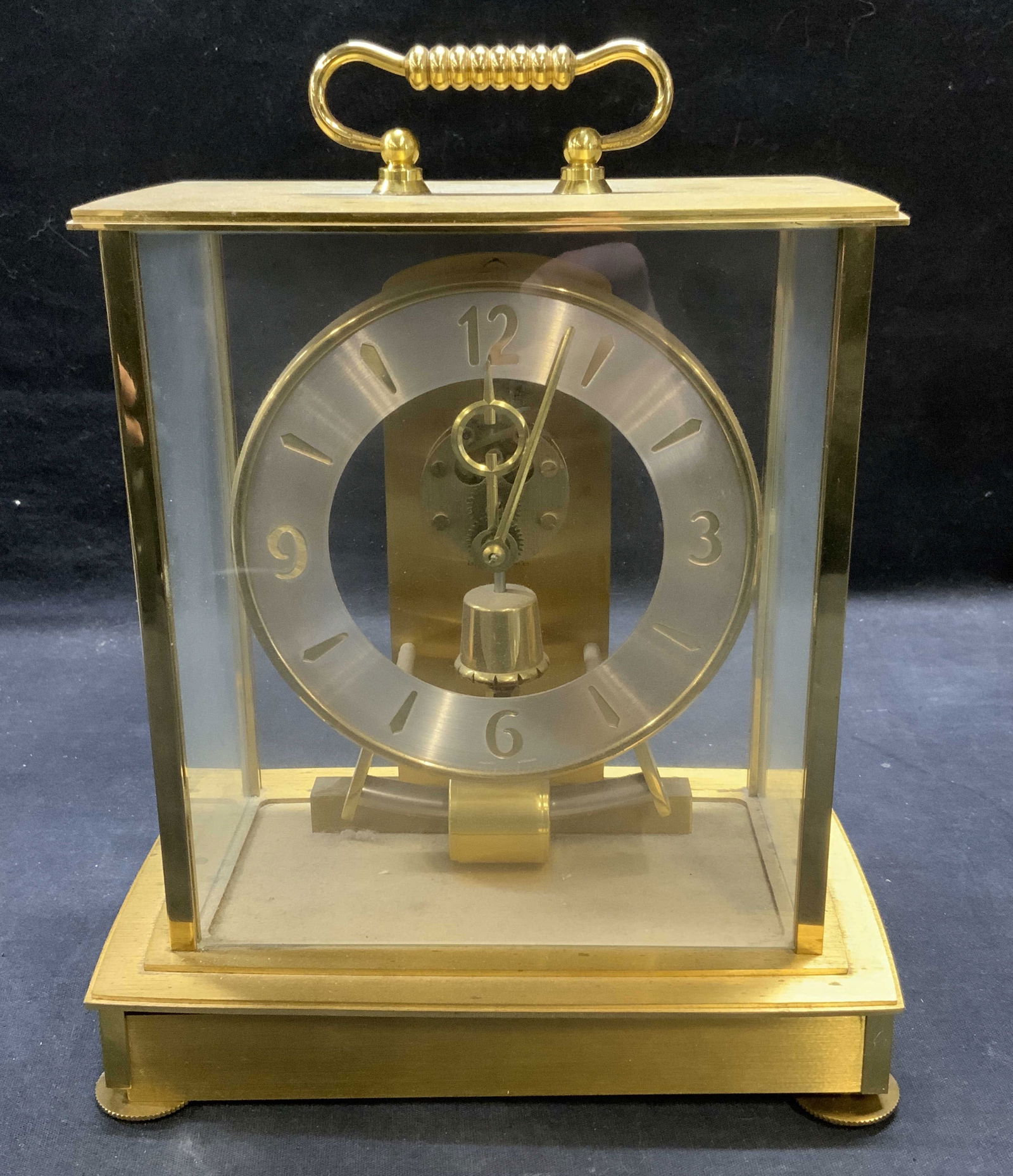 Vintage Kundo Brass Carriage Clock, W Germany (1 of 7)