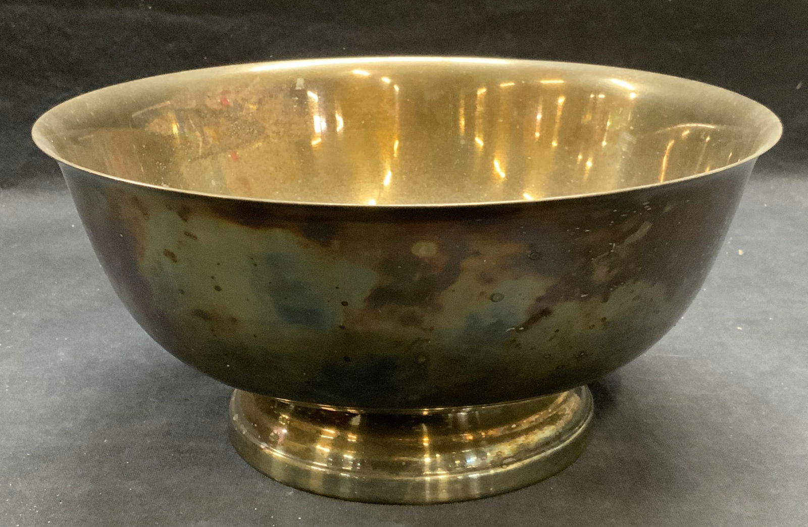 Vintage GORHAM Silver Plated Footed Bowl (1 of 6)