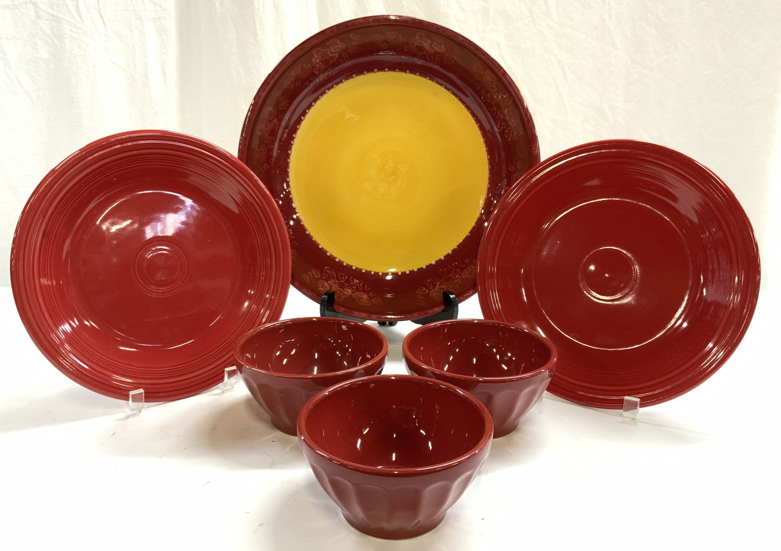 6 Ceramic Tableware, Fiesta USA & Biscuit Portugal (1 of 8)