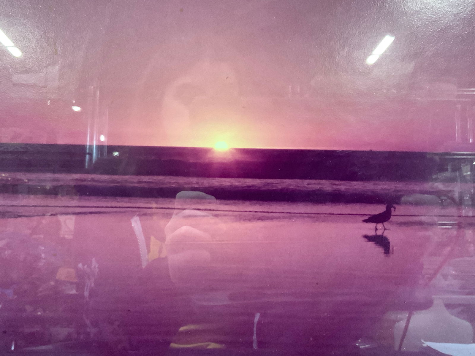 Framed Beach Landscape Photograph Litho (1 of 7)