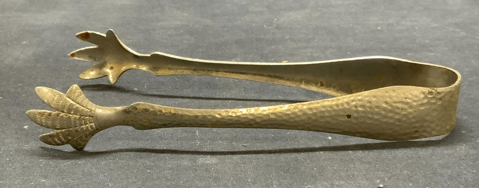 Vintage Silver Tone Talon Tongs (1 of 6)