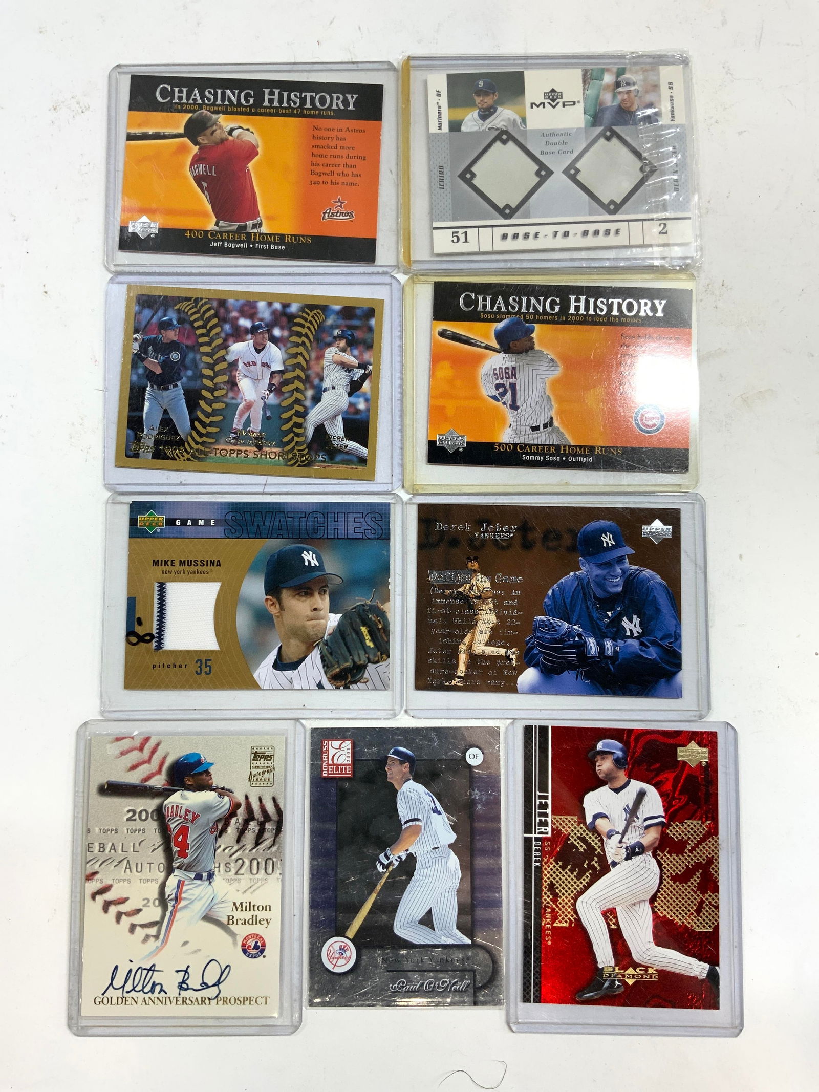 Lot 9 Baseball Cards Derek Jeter & More (1 of 10)