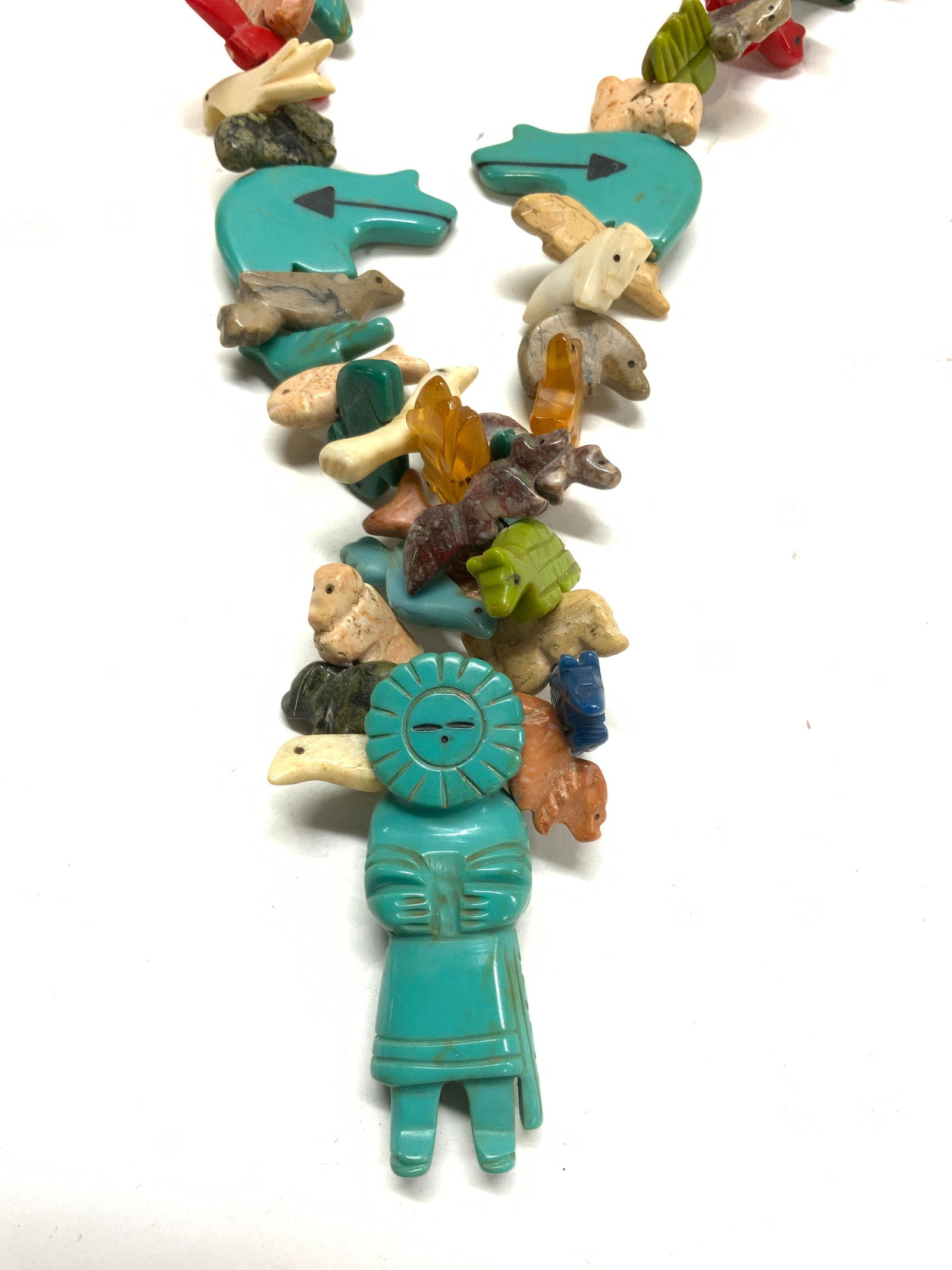 Figural Pendant Hand Crafted Statement Necklace (1 of 6)