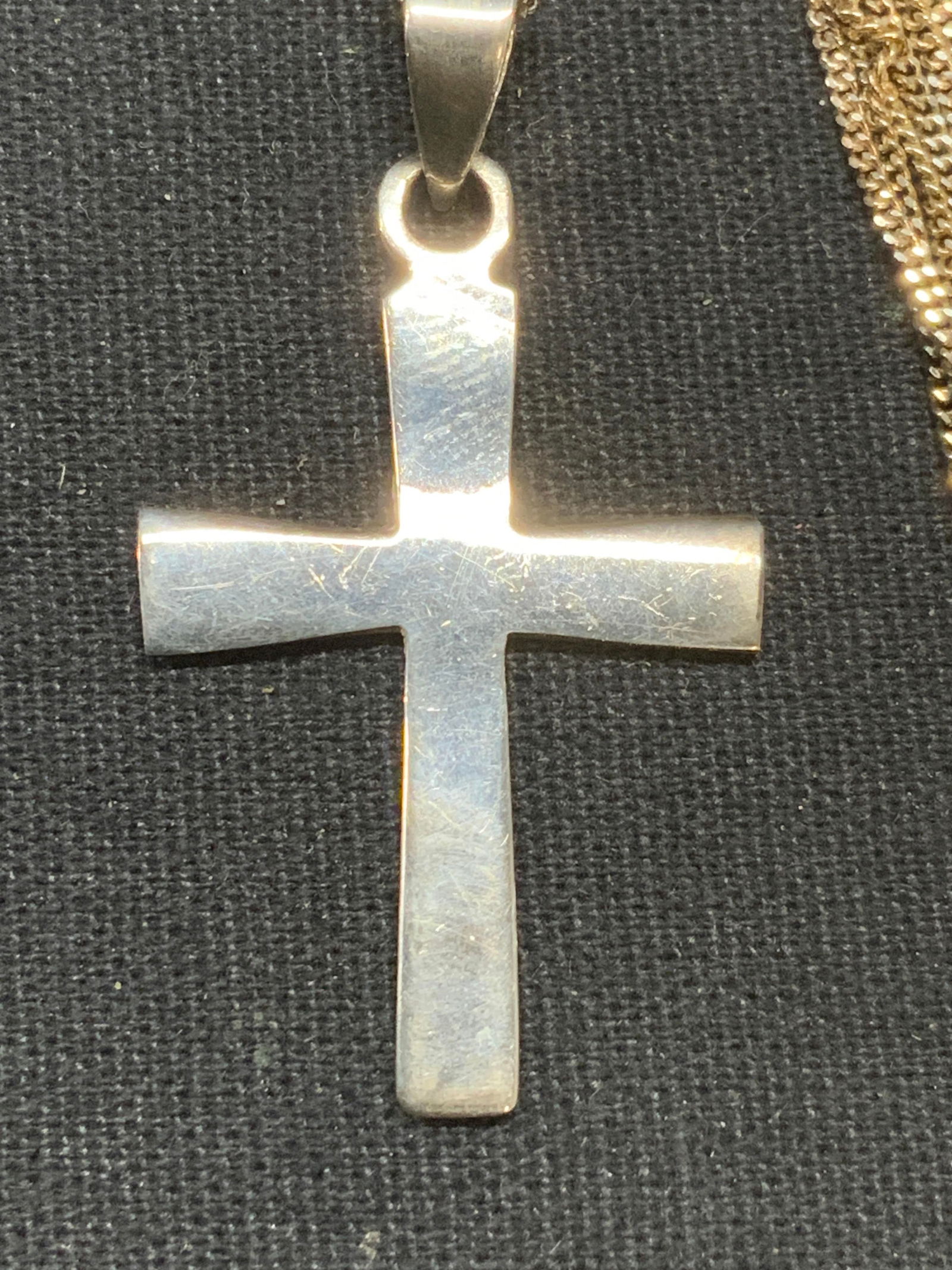 Sterling Silver Cross Pendant Necklace NWT (1 of 6)