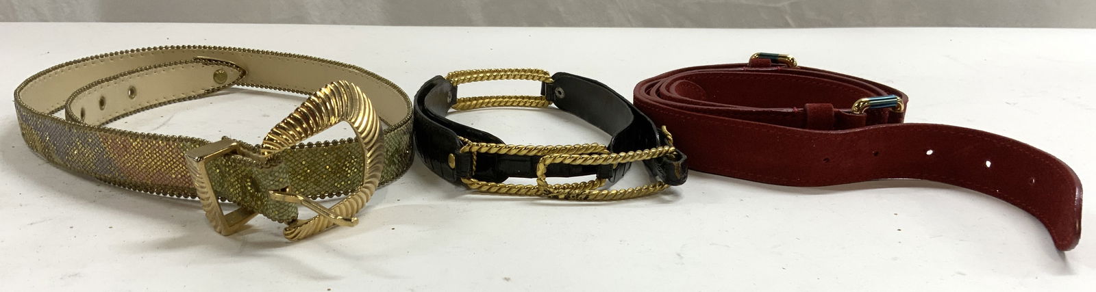 Lot 3 Womens Belts, Leather & More (1 of 6)