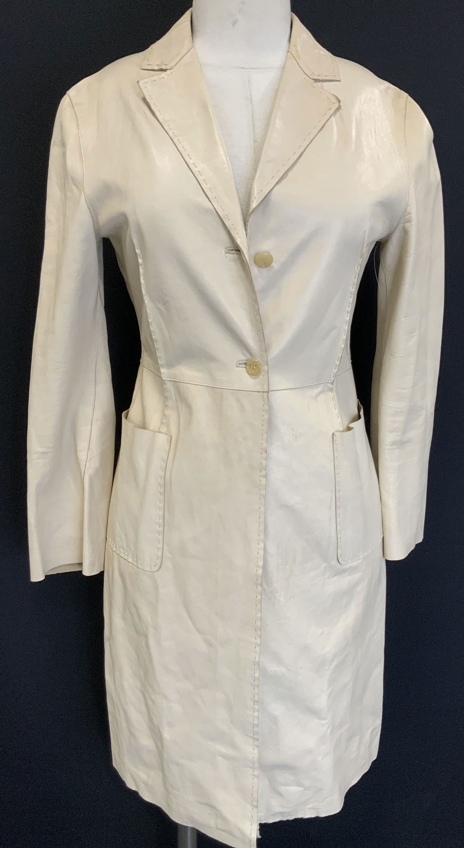 Opifix Leather Stitched Jacket, Italy (1 of 13)