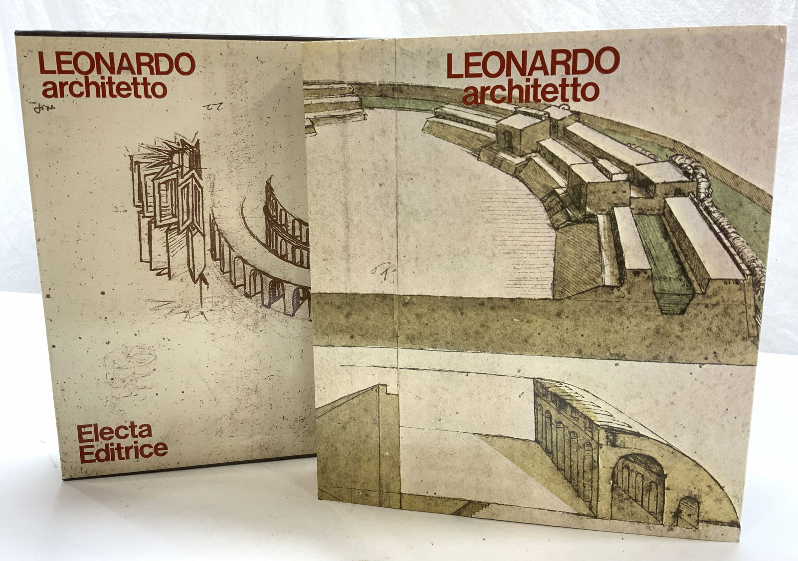 Leonardo Architetto Italian Illustrated Bk 1978 (1 of 10)