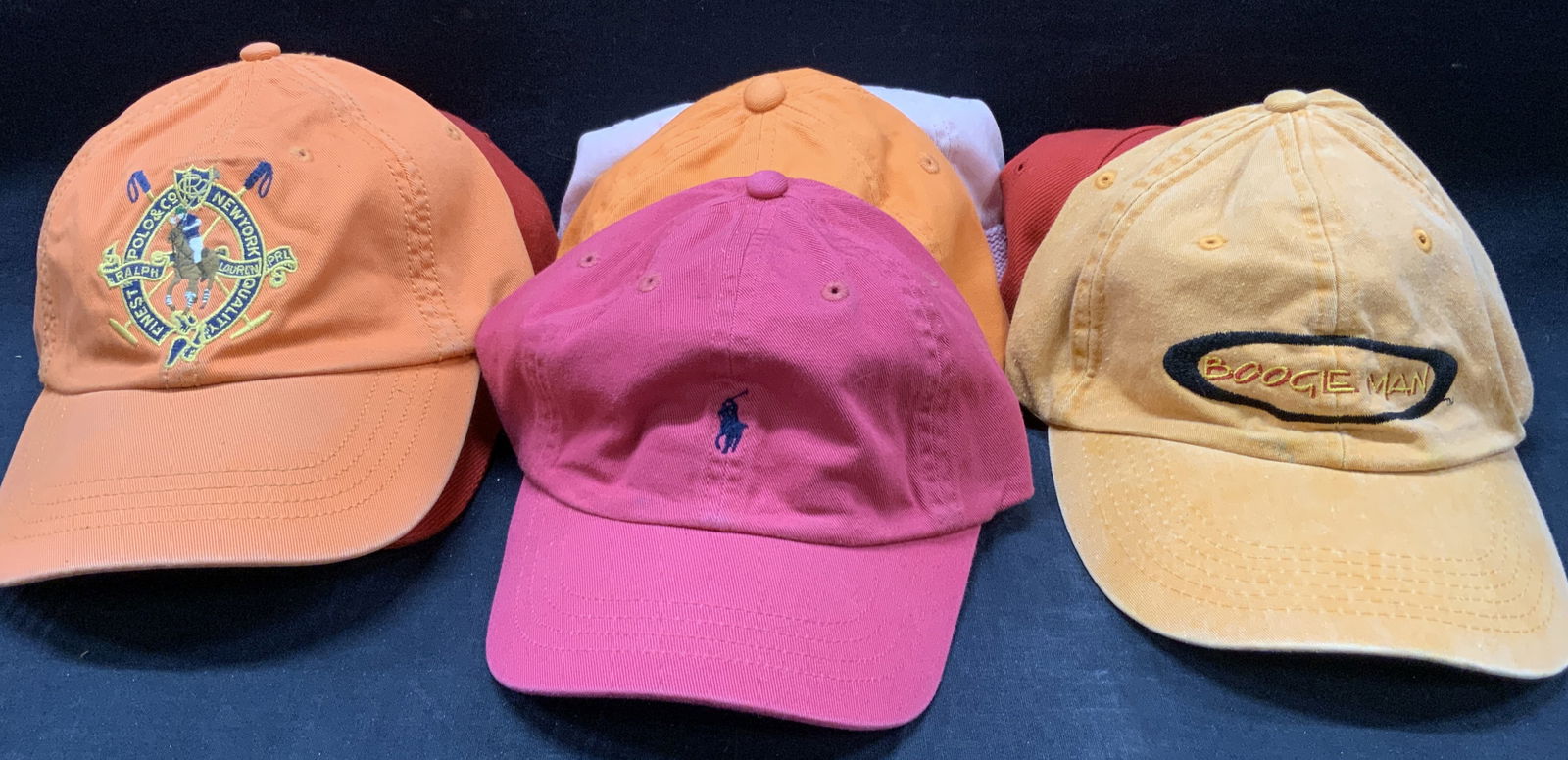 Lot 7 Ralph Lauren, NYH Embroidered Baseball Caps (1 of 12)
