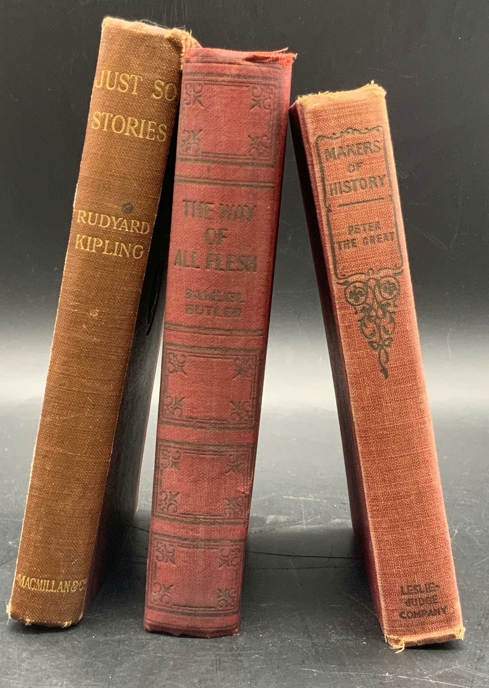 Lot 3 Antique Illustr Books, RUDYARD KIPLING + (1 of 16)