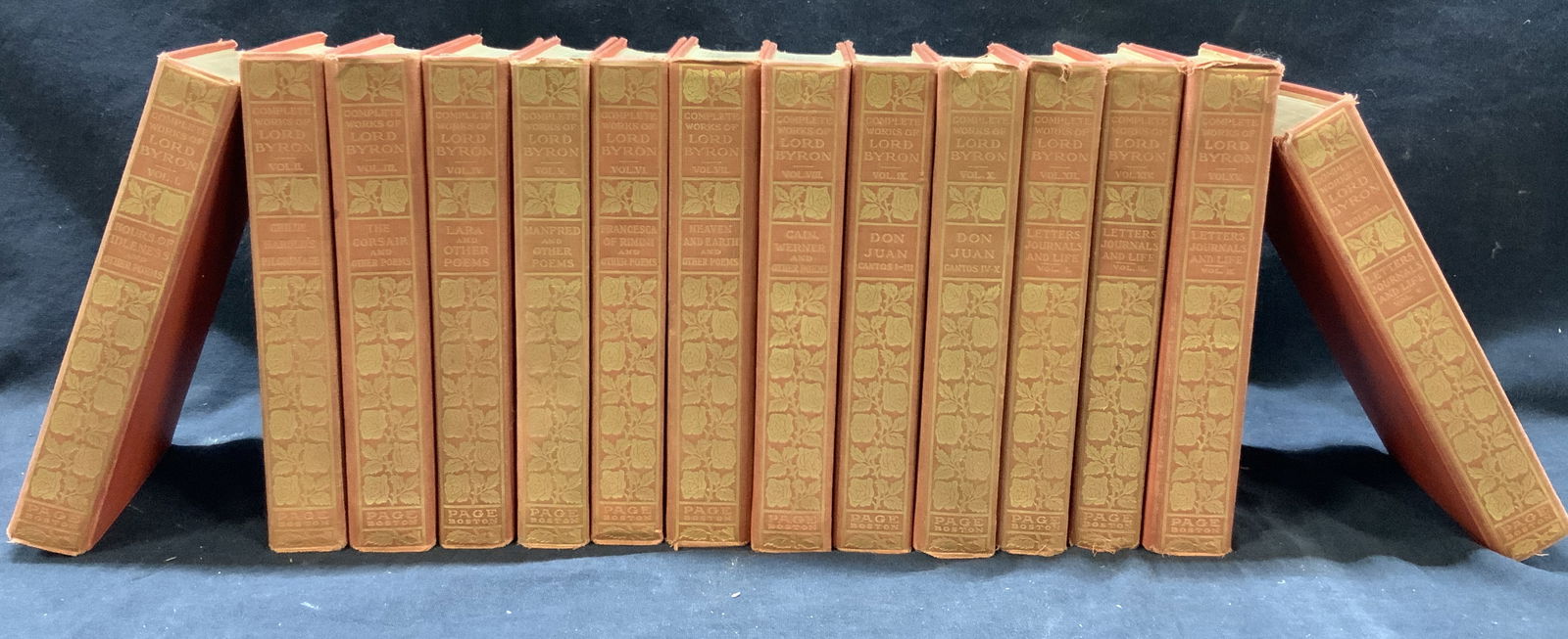 14 Complete Works Illustr Lord Byron Books 1900s (1 of 10)