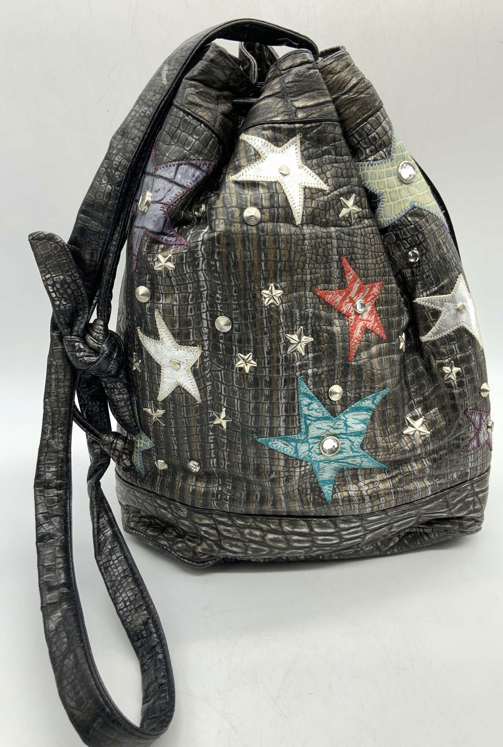 Viva Star Leather Pouch Hand Bag USA (1 of 7)