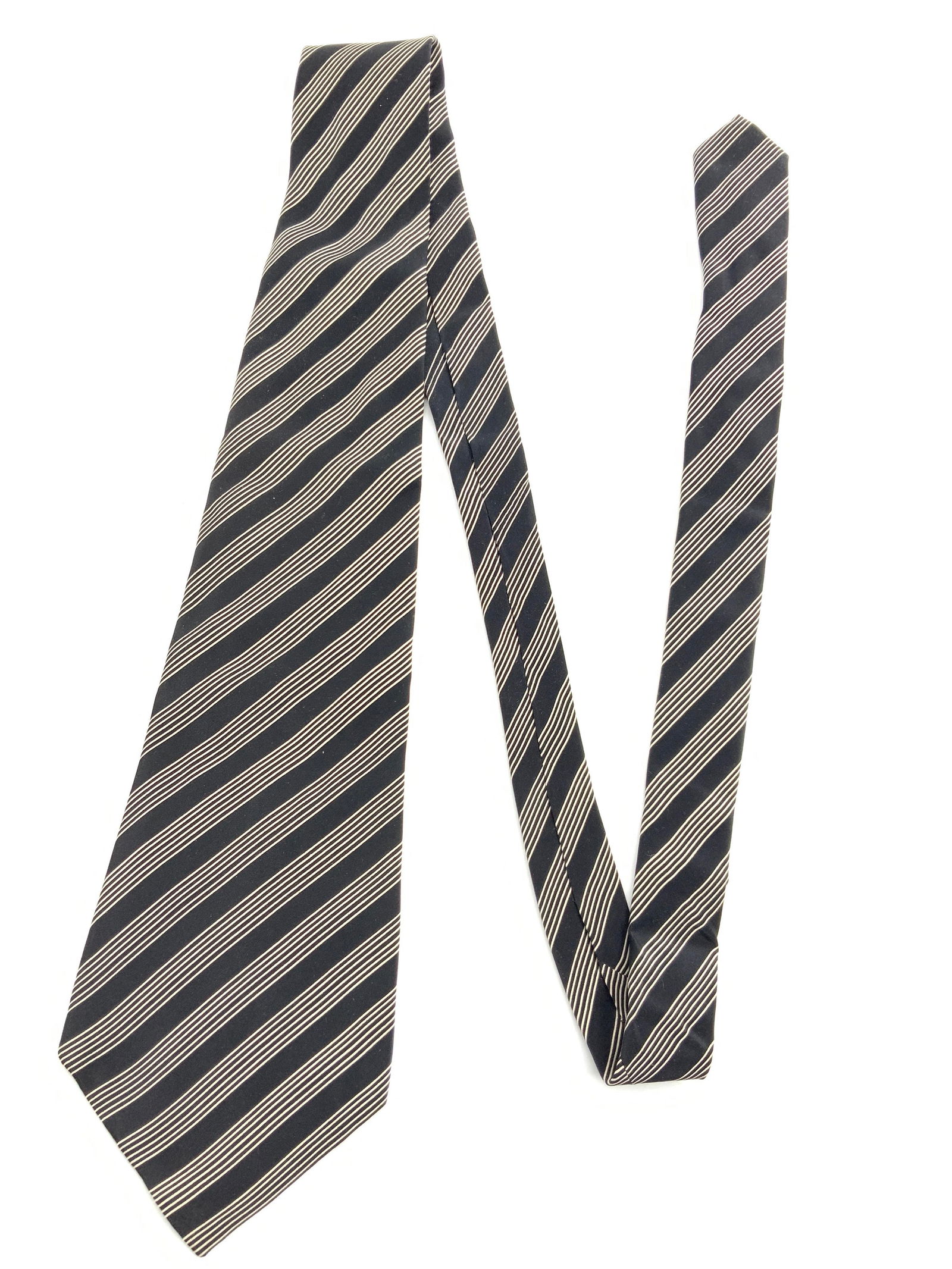 John Rodd Paris Striped Silk Tie, France (1 of 6)