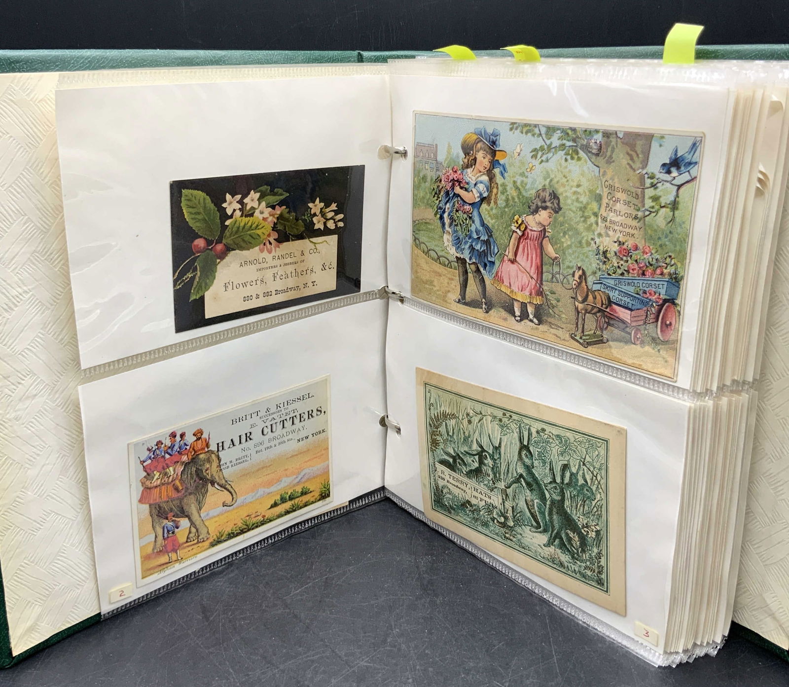 Grp Lot New York City Vintage Trade Cards Ephemera (1 of 19)