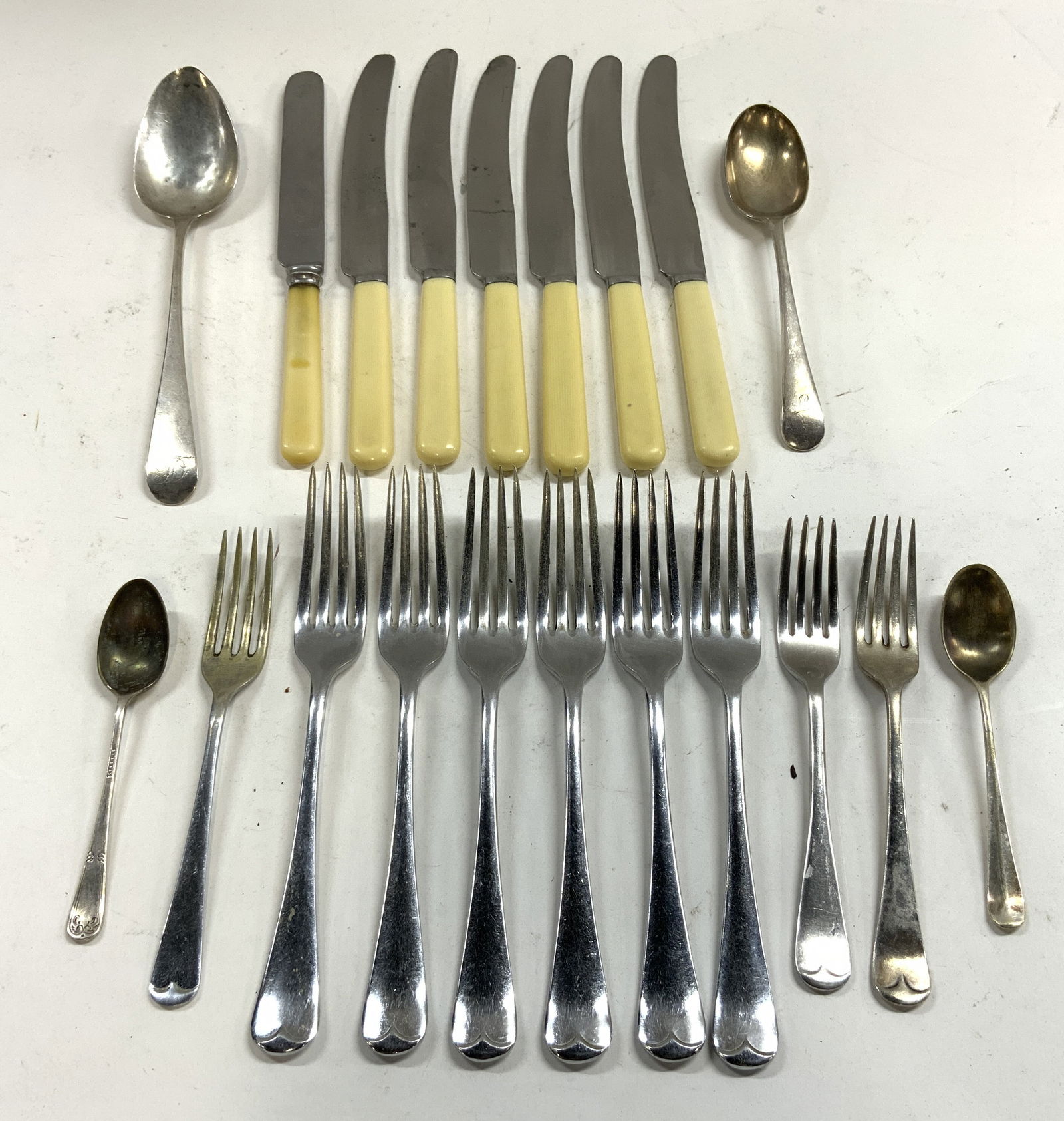 Lot 20 Trademarked Silverware Sheffield, EPNS More (1 of 8)